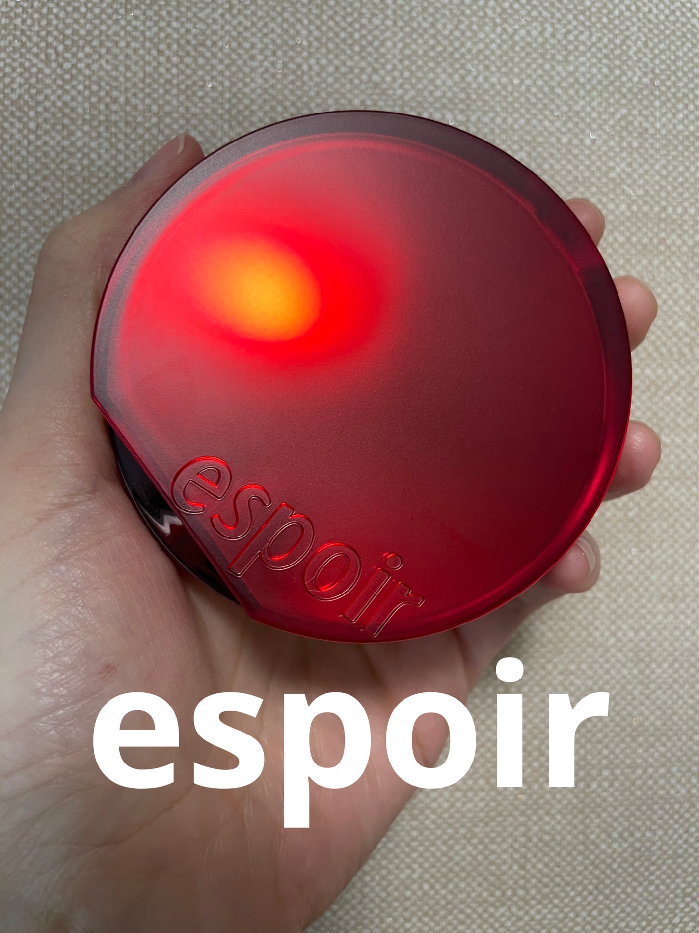 ビーベルベットカバークッション/espoir/クッションファンデーションを使ったクチコミ(1枚目)