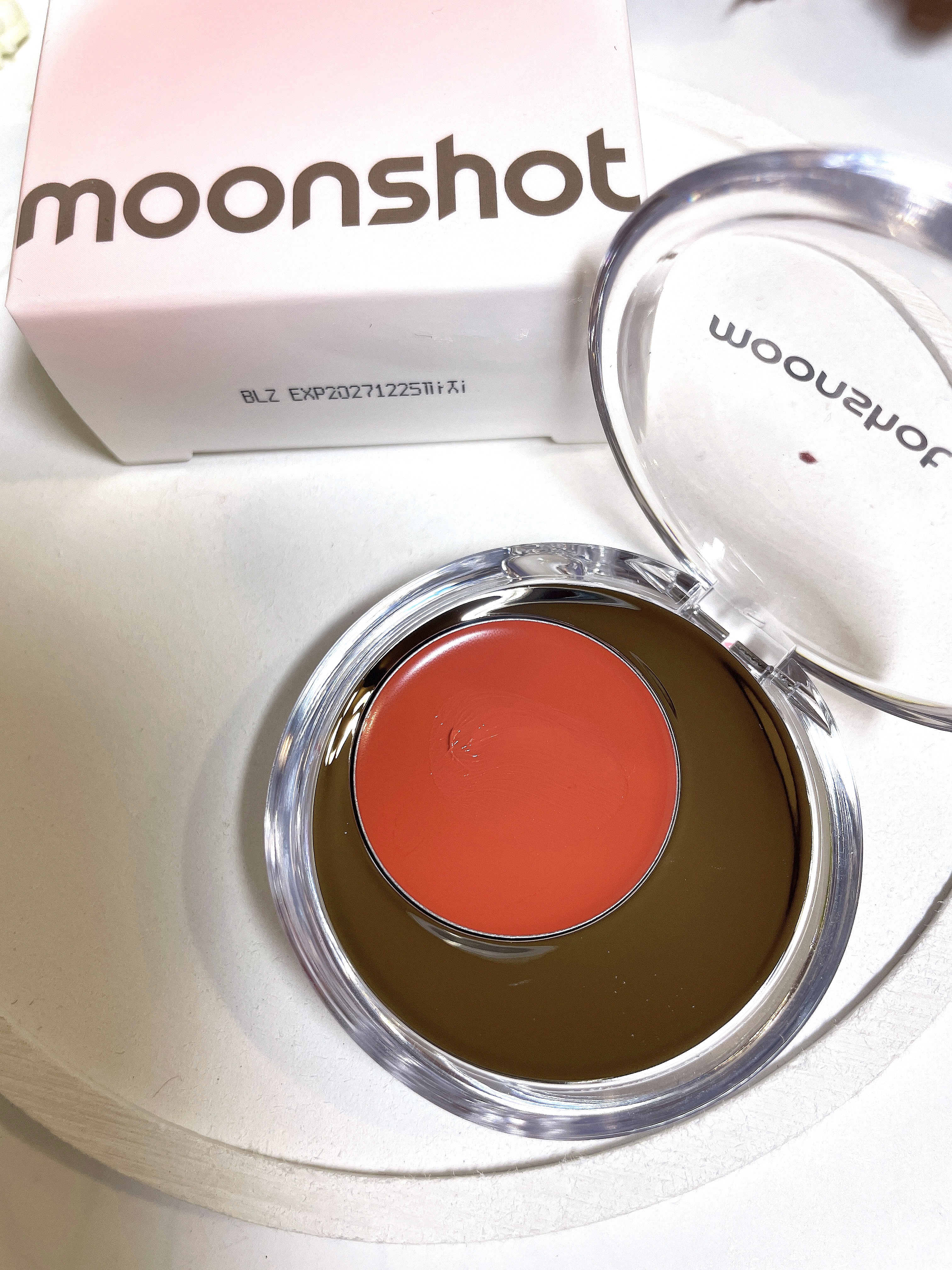 メルティングムードリップ&チーク/moonshot/ジェル・クリームチークを使ったクチコミ（2枚目）