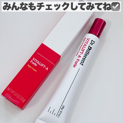 VITALIFT A forte/Dr.Different/フェイスクリームを使ったクチコミ(6枚目)