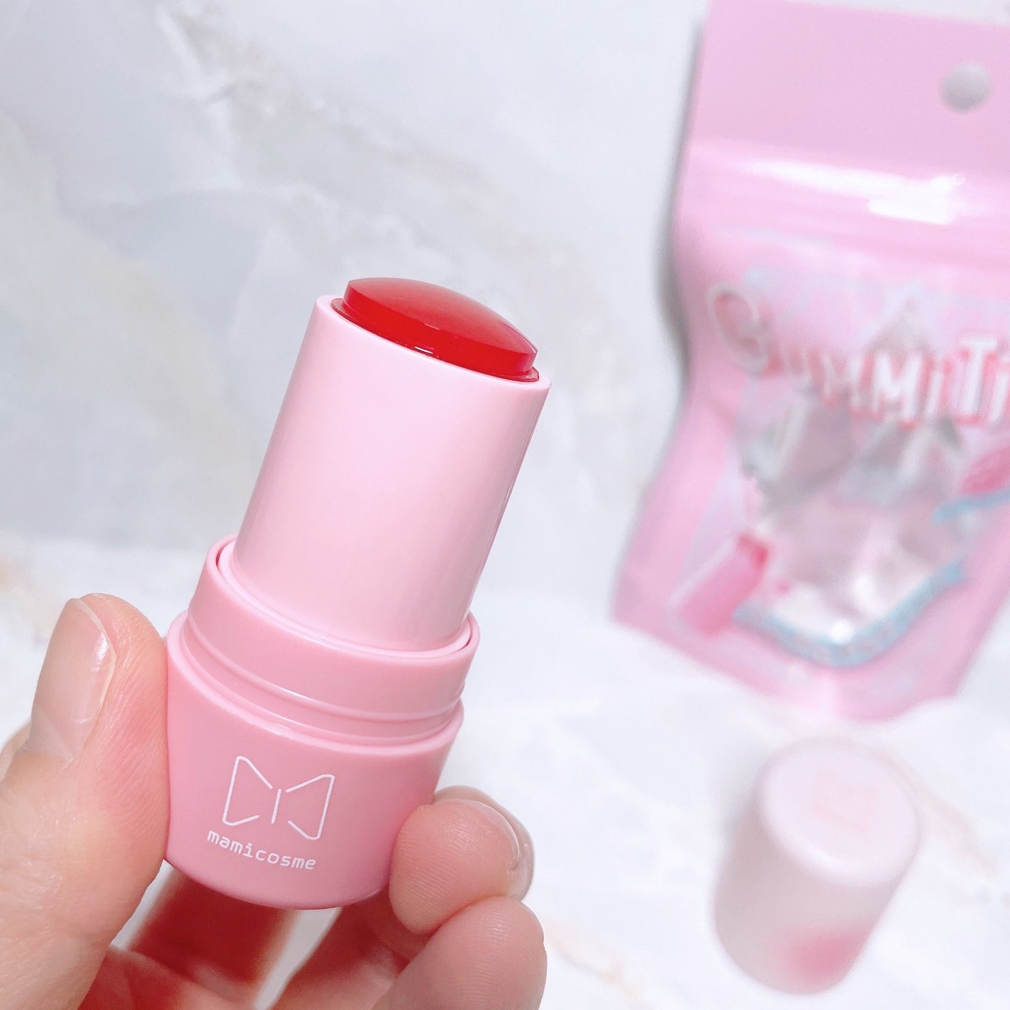 mamicosme グミティント/mamicosme/リップティントを使ったクチコミ(2枚目)