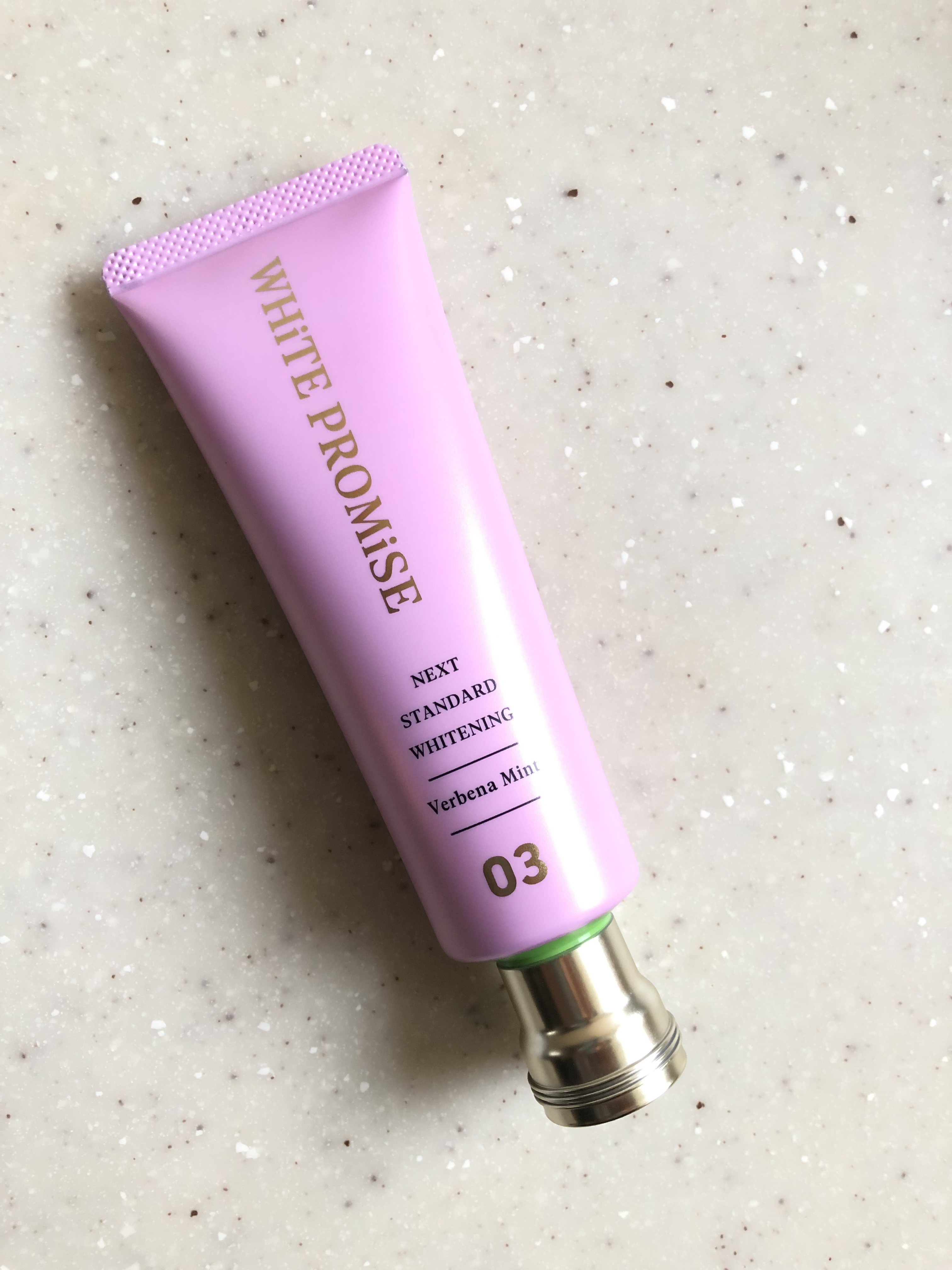 ホワイトプロミス  美白*＋口臭ケア/WHiTE PROMiSE/歯磨き粉を使ったクチコミ（3枚目）