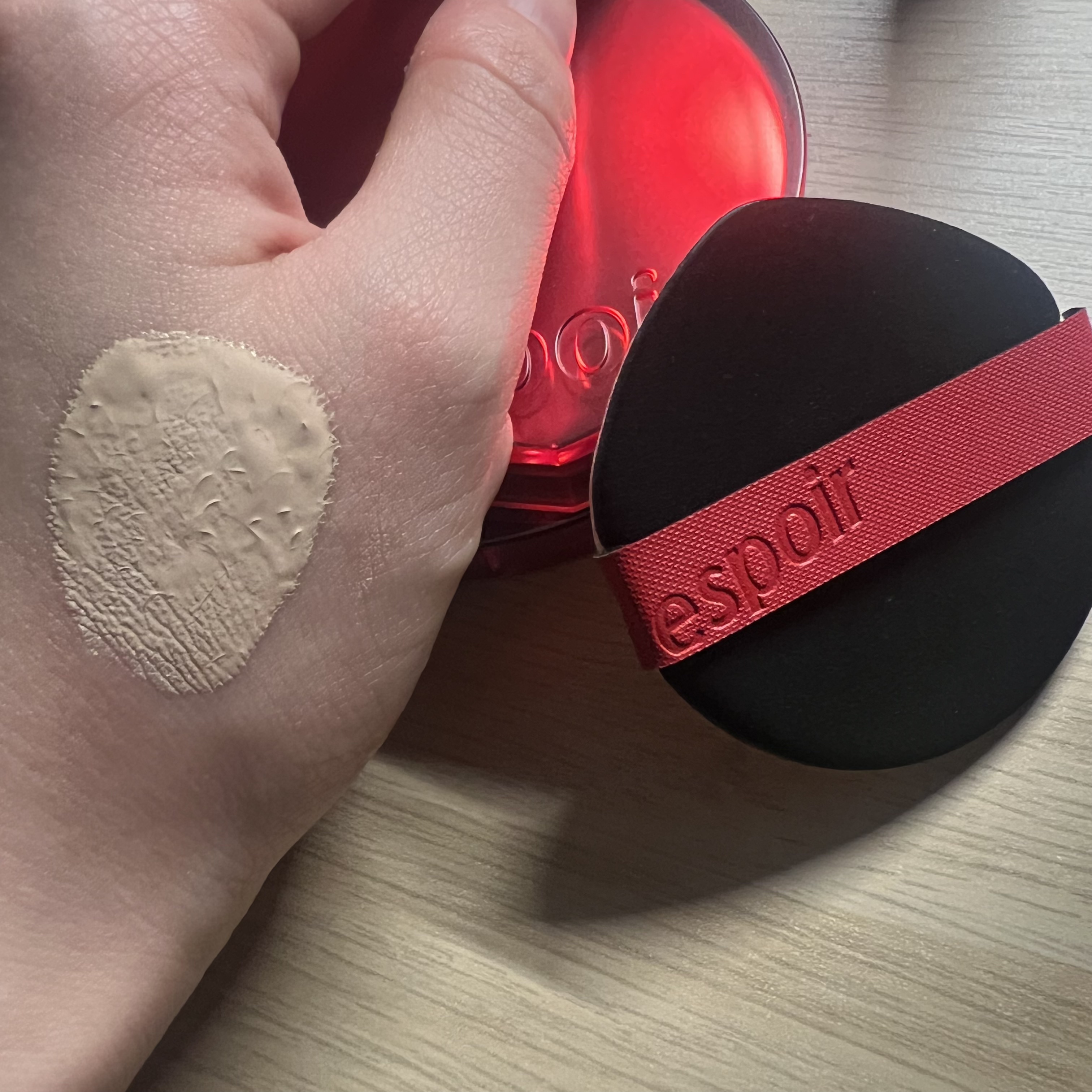 ビーベルベットカバークッション/espoir/クッションファンデーションを使ったクチコミ（3枚目）