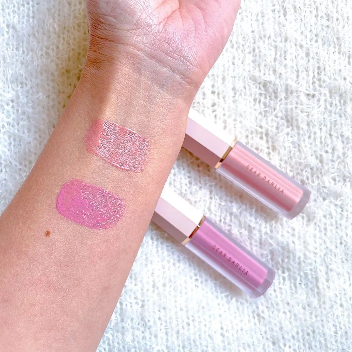 ペタルドロップリキッドブラッシャー/DEAR DAHLIA/リキッドチークを使ったクチコミ(3枚目)