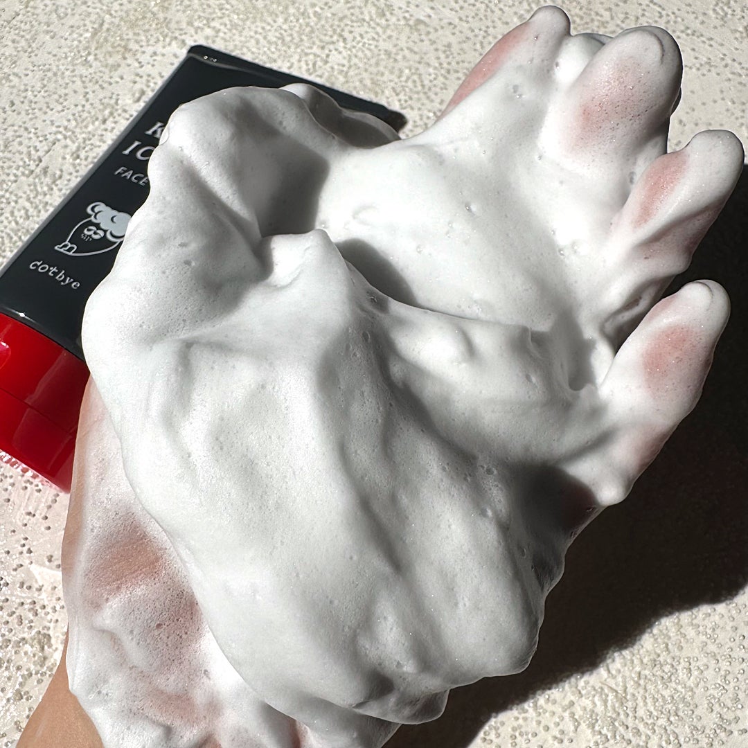 dotbye 毛穴いちご洗顔 ブラック/コスメテックスローランド/洗顔フォームを使ったクチコミ(5枚目)