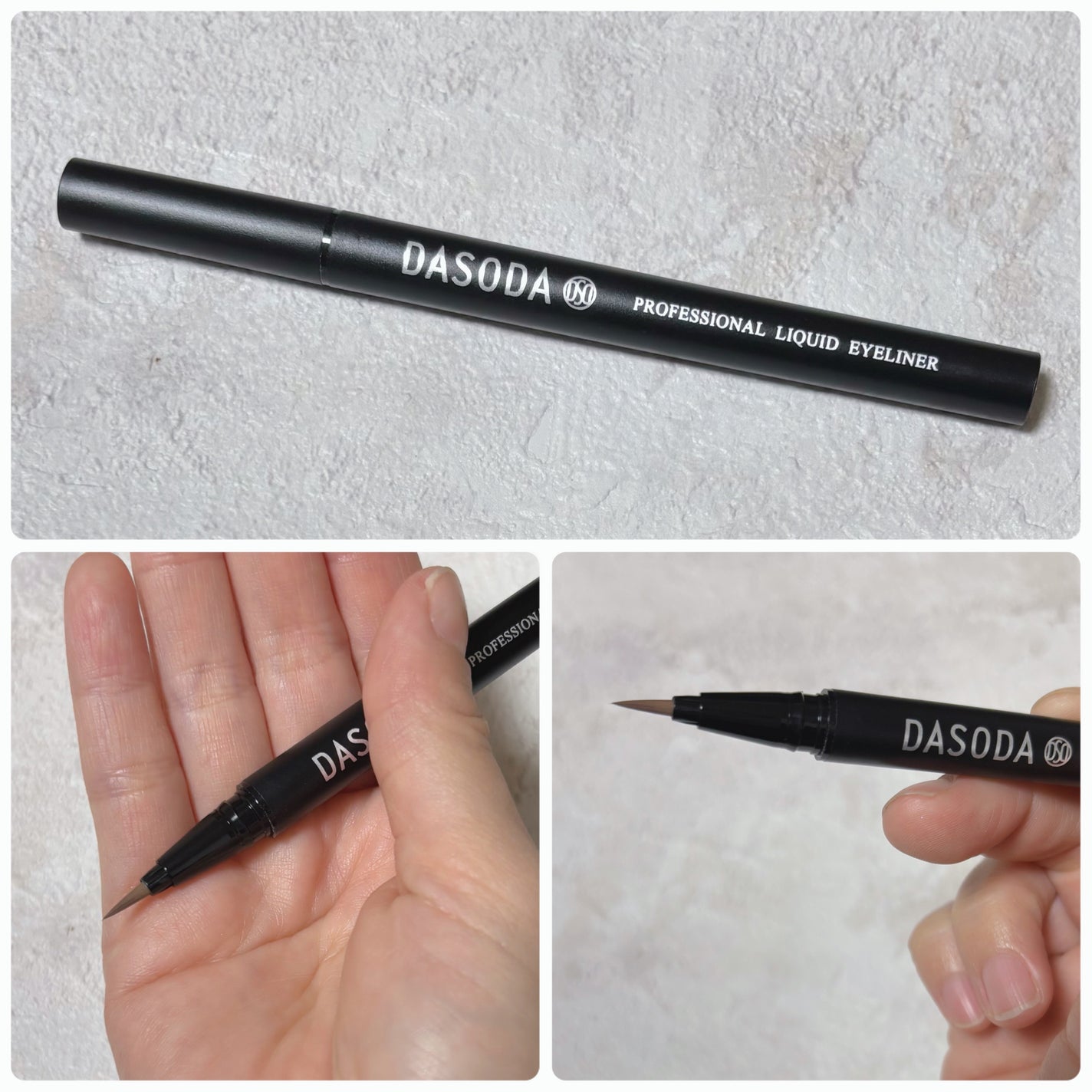 ダソダ プロフェッショナル リキッドアイライナー/DASODA/リキッドアイライナーを使ったクチコミ(3枚目)