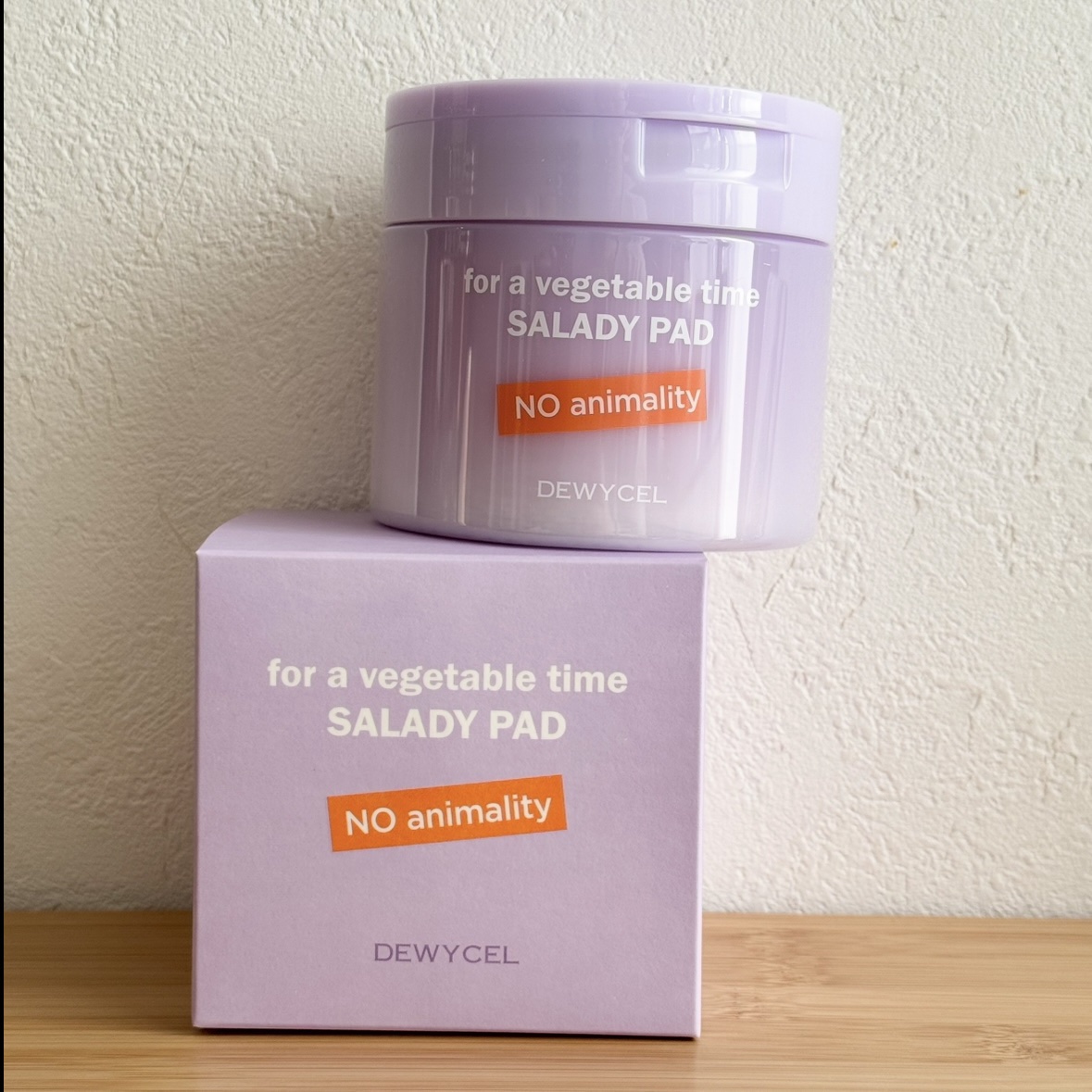 SALADY PAD 70EA/DEWYCEL/拭き取り化粧水を使ったクチコミ（1枚目）