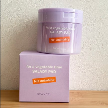 SALADY PAD 70EA/DEWYCEL/拭き取り化粧水を使ったクチコミ(1枚目)