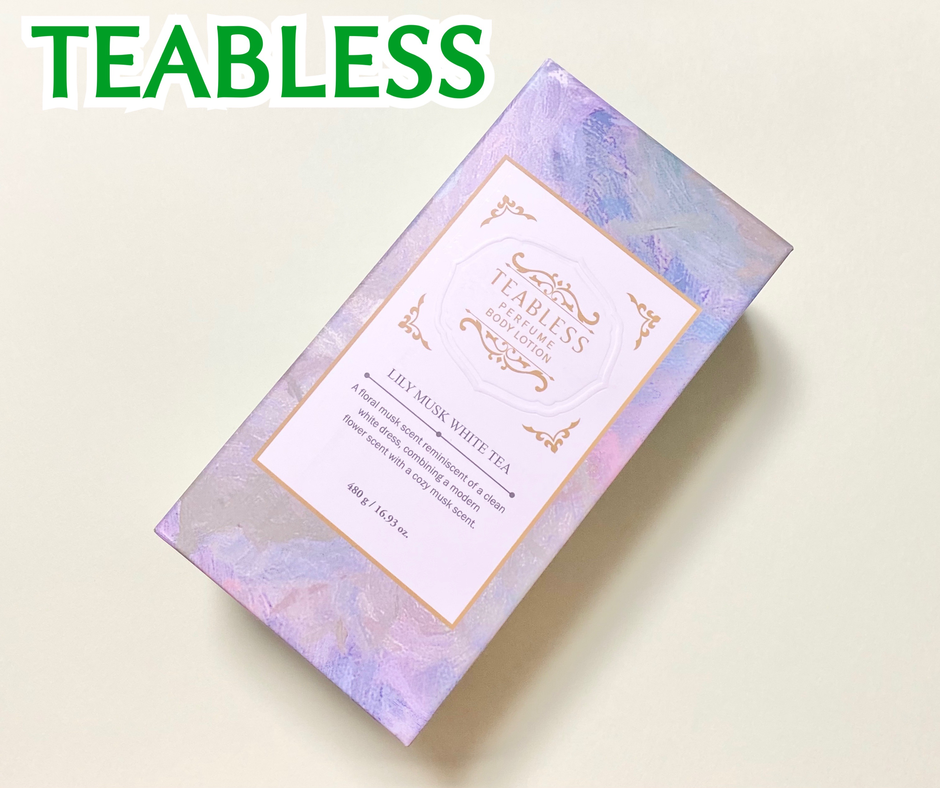 パフュームボディローション リリィムスクホワイトティー/TEABLESS/ボディローションを使ったクチコミ（1枚目）