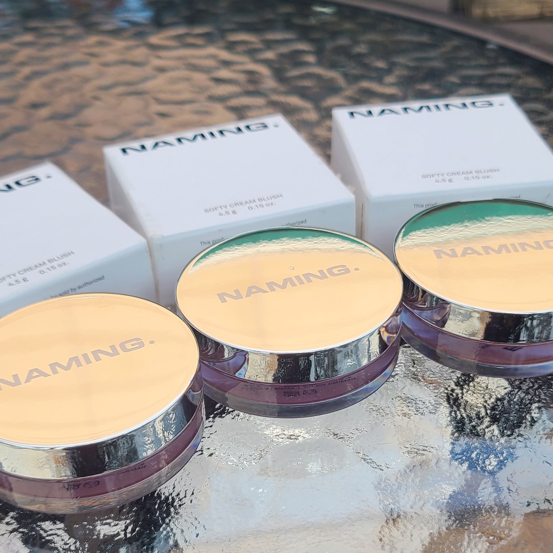 ネーミング　ソフティクリームブラッシュ/NAMING./ジェル・クリームチークを使ったクチコミ（3枚目）