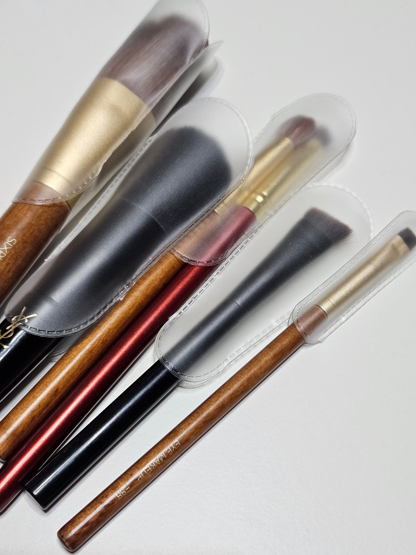 メイクブラシカバー/DAISO/その他化粧小物を使ったクチコミ(4枚目)