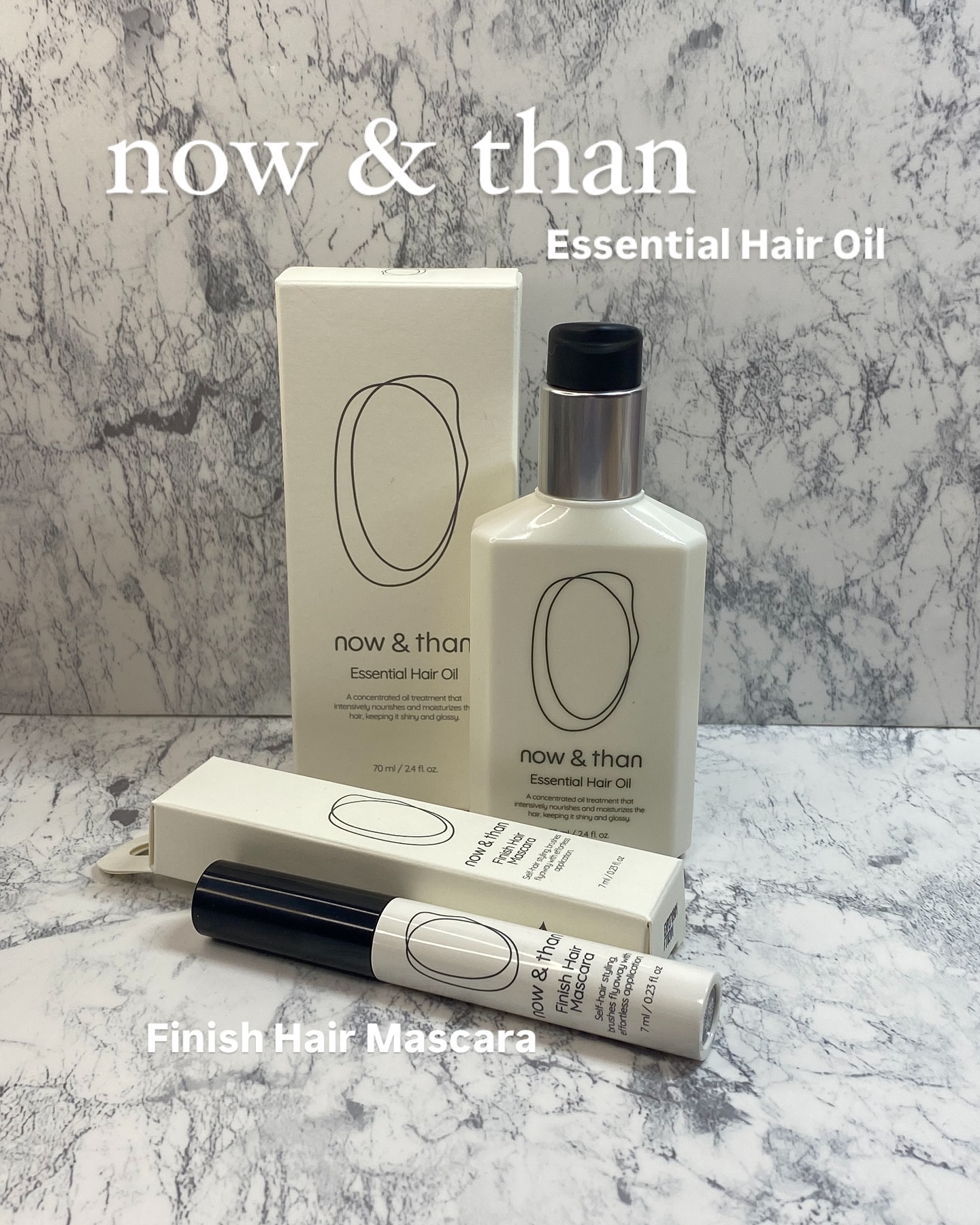 フィニッシュヘアマスカラ/now & than（ナウアンドダン）/その他スタイリングを使ったクチコミ（1枚目）