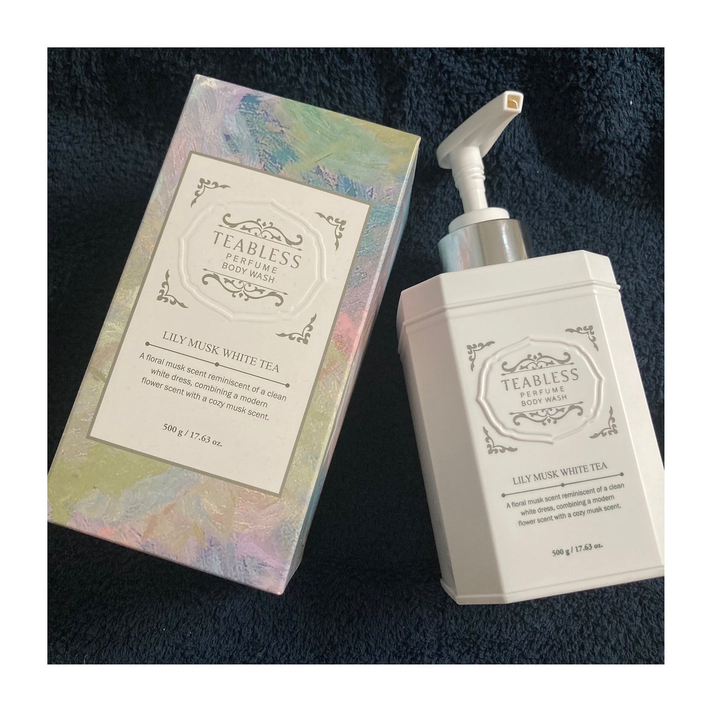 パフュームボディウォッシュ リリームスクホワイトティー/TEABLESS/ボディソープを使ったクチコミ(1枚目)