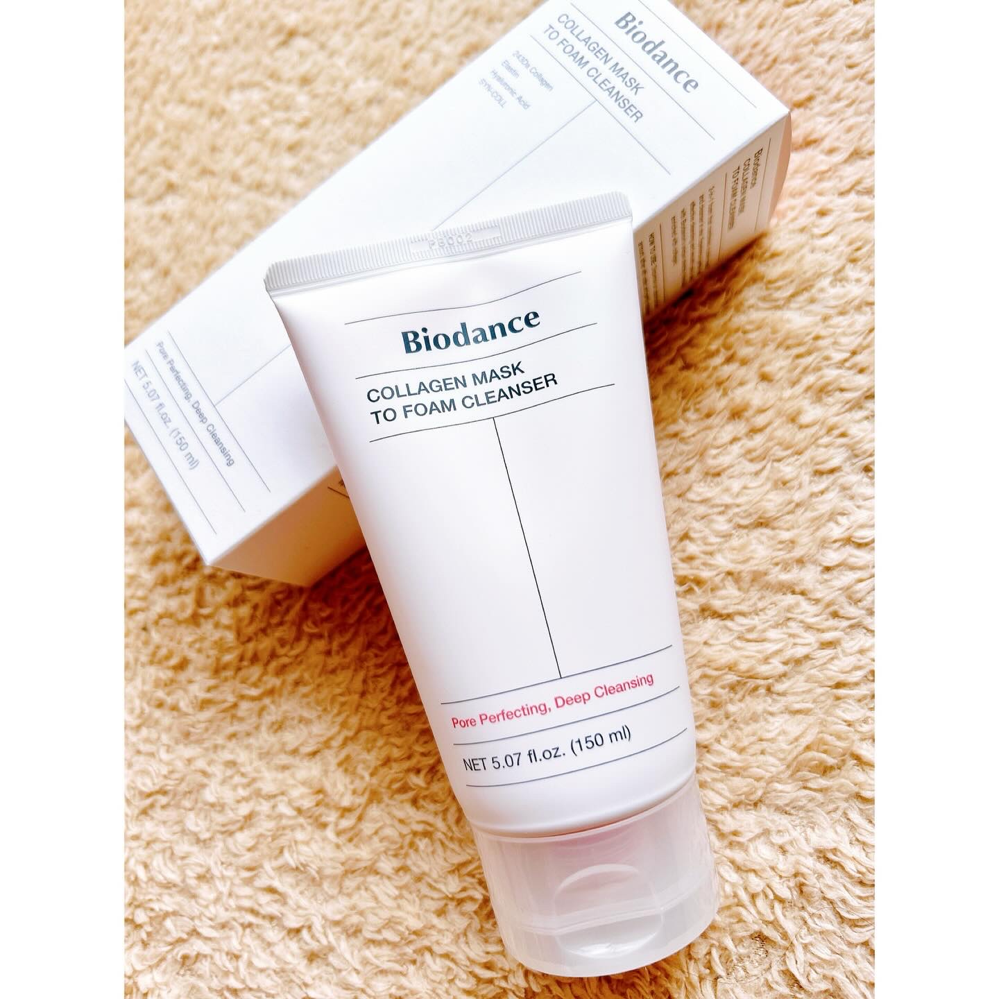 コラーゲンパック洗顔フォーム/Biodance/洗顔フォームを使ったクチコミ（2枚目）