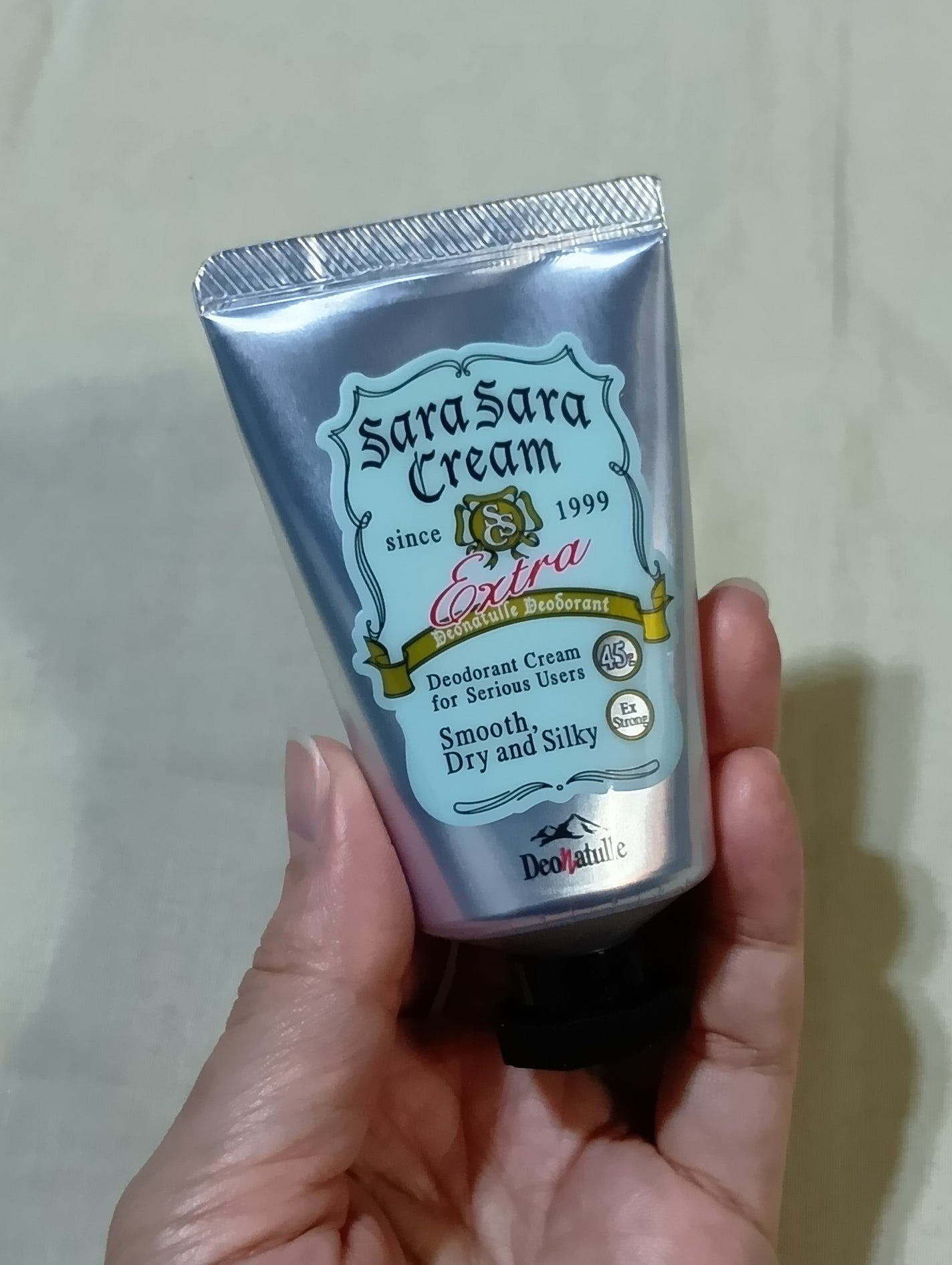 薬用さらさらクリーム/デオナチュレ/デオドラント・制汗剤を使ったクチコミ(1枚目)