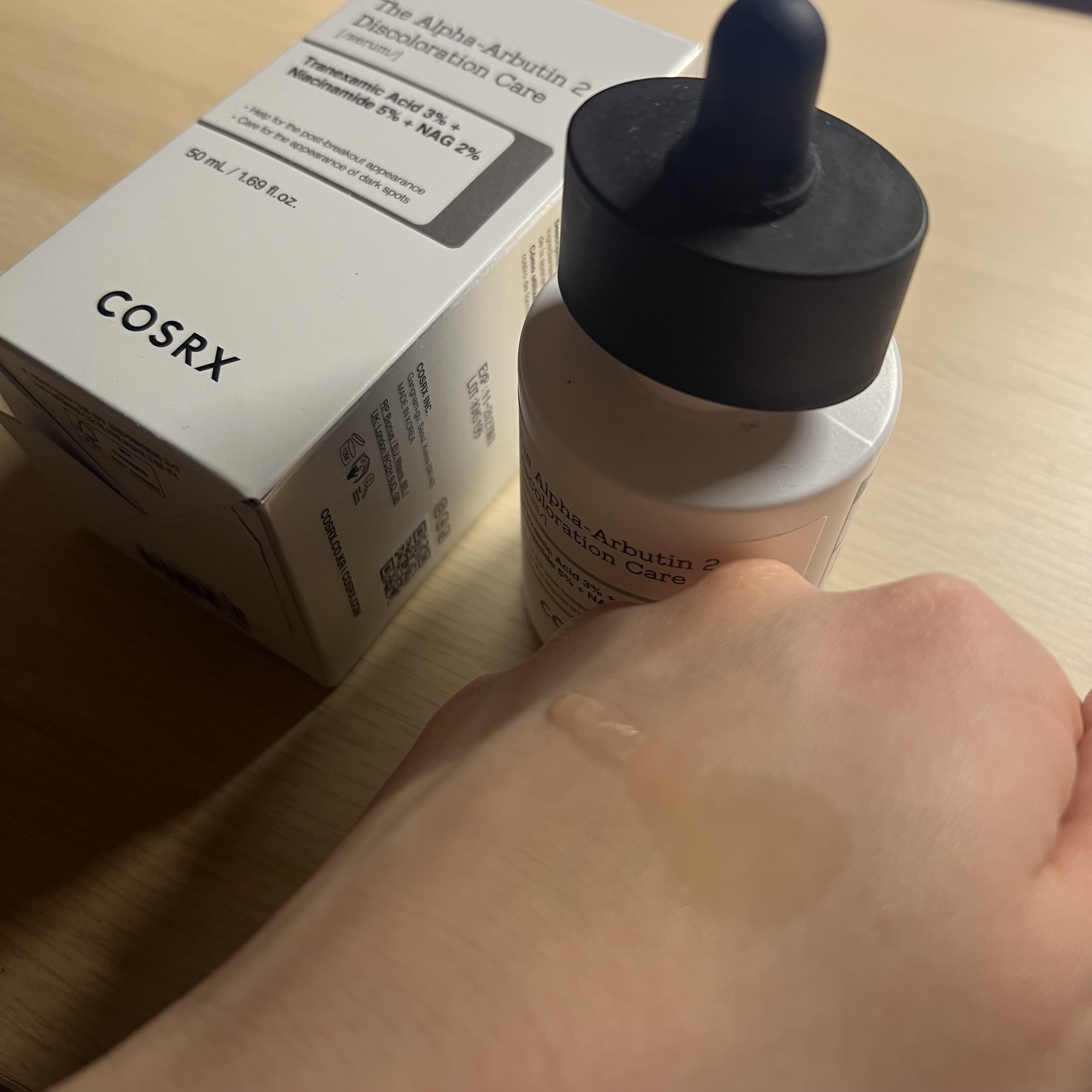 RXザ・アルファアルブチン2 ニキビ跡ケアセラム/COSRX/美容液を使ったクチコミ（3枚目）