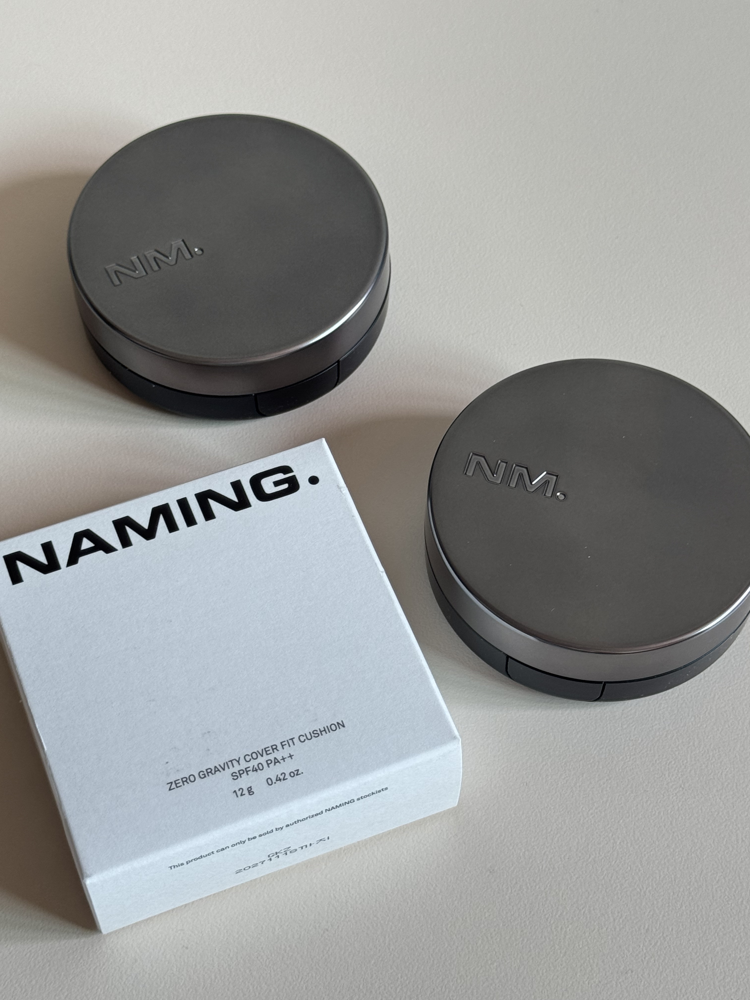 ネーミング ゼログラビティ カバーフィットクッション/NAMING./クッションファンデーションを使ったクチコミ（1枚目）
