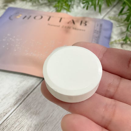 薬用 HOT TAB WELLNESS /HOT TAB/炭酸系入浴剤を使ったクチコミ(7枚目)