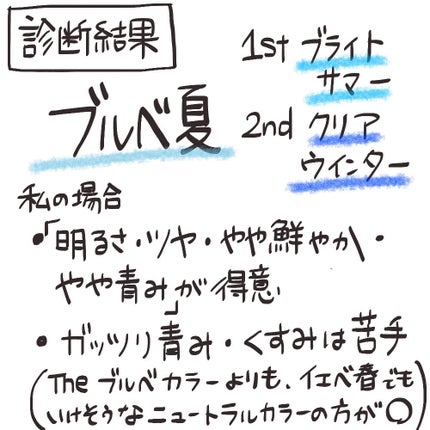 しそ@フォロバ100 on LIPS 「🌟16タイプパーソナルカラー診断受けてみた‼️数年前に4タイプ..」(8枚目)