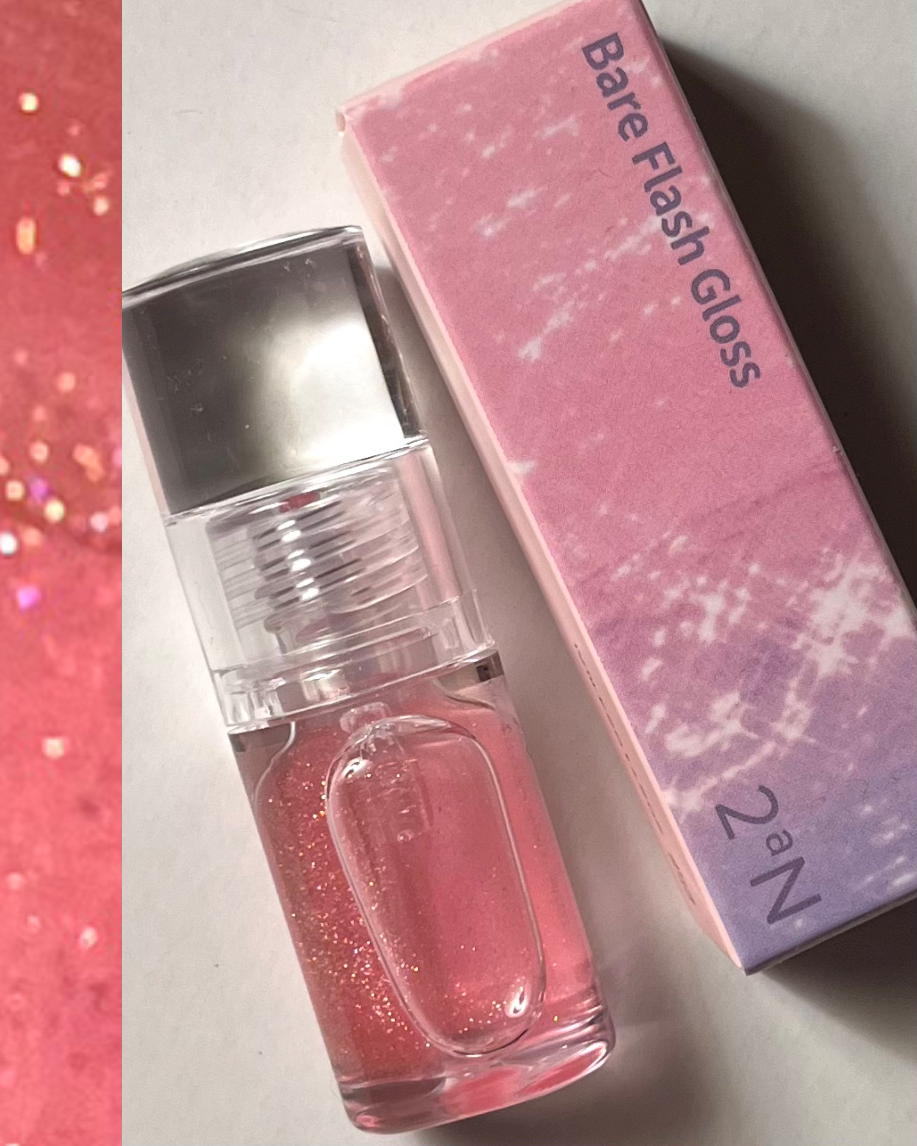 ベアフラッシーグロス/2aN/リップグロスを使ったクチコミ（2枚目）