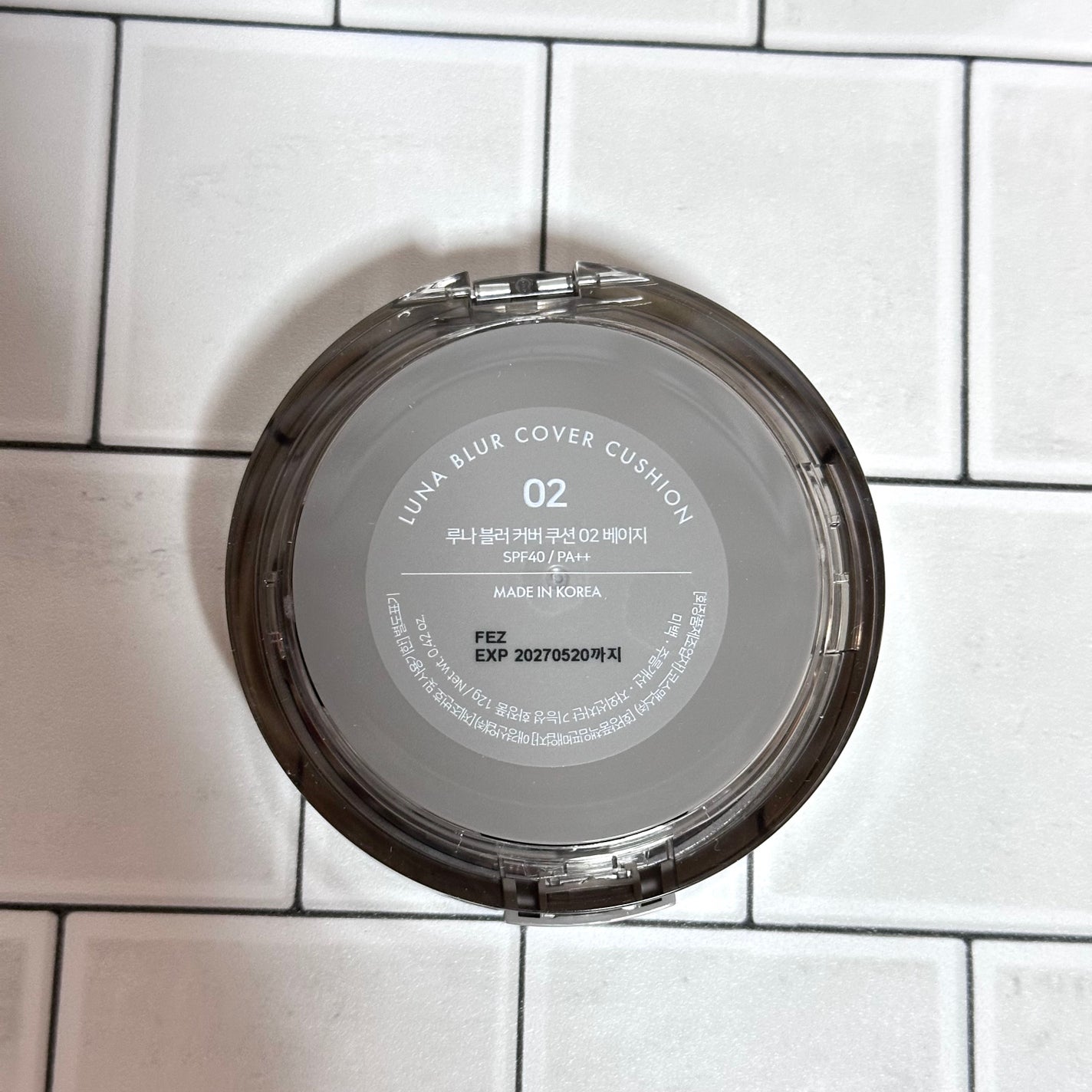 ブラーカバークッション/LUNA/クッションファンデーションを使ったクチコミ(3枚目)