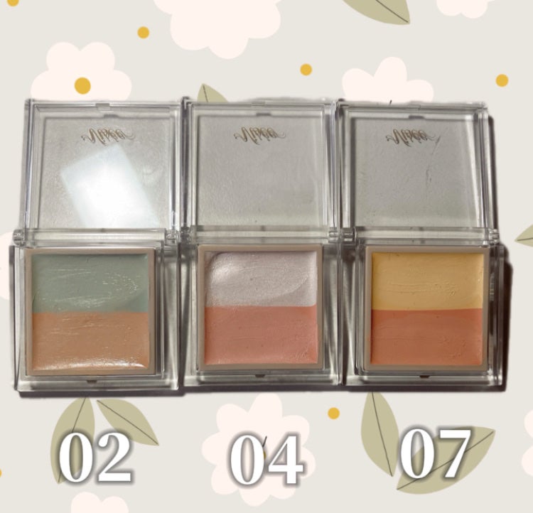 カラーデュオ トリック コンシーラー/Visée/パレットコンシーラーを使ったクチコミ(2枚目)