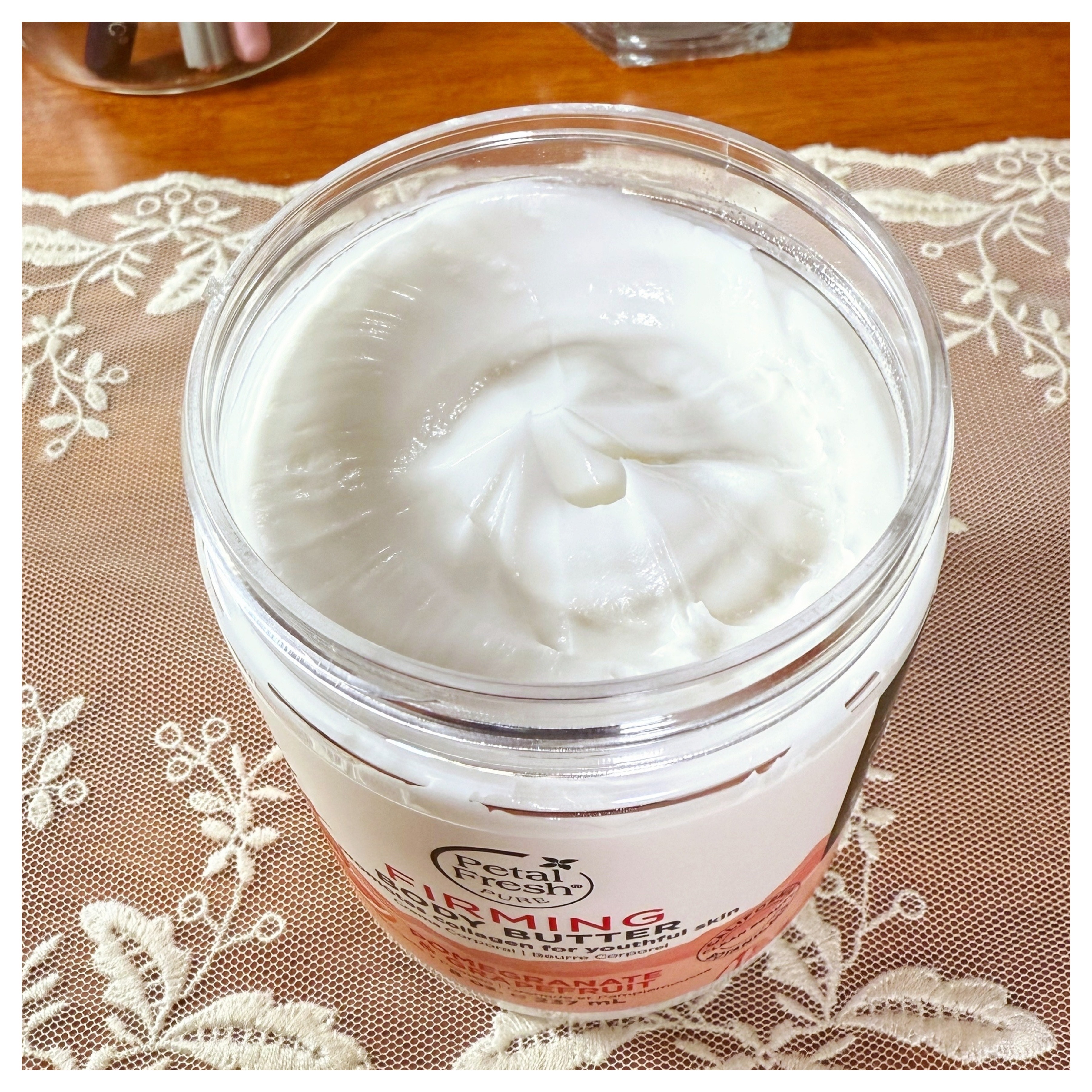 ボディバター ポメグラネイト＆グレープフルーツ/Petal Fresh Pure(ペタルフレッシュピュア)/ボディクリームを使ったクチコミ（3枚目）