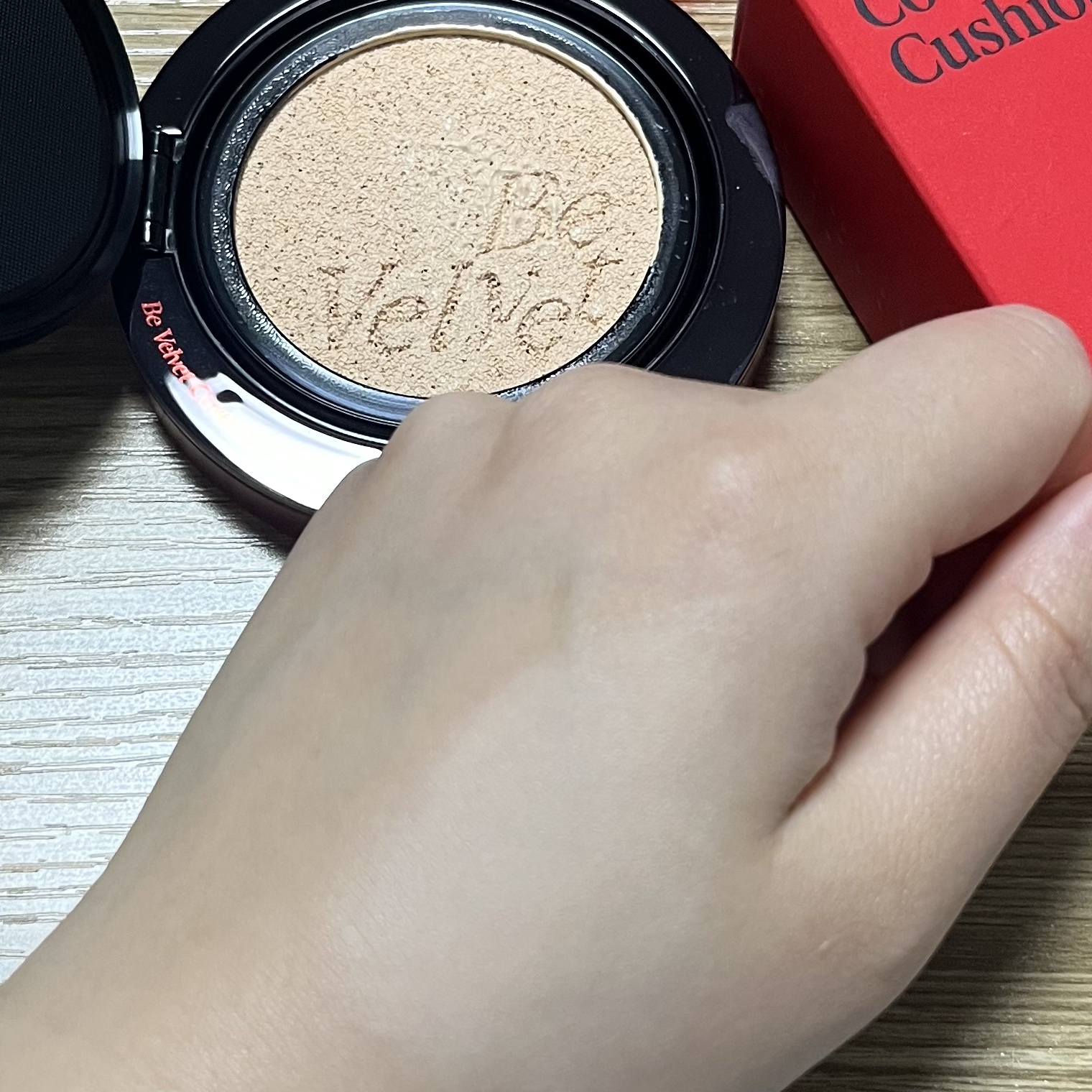 ビーベルベットカバークッション/espoir/クッションファンデーションを使ったクチコミ（3枚目）