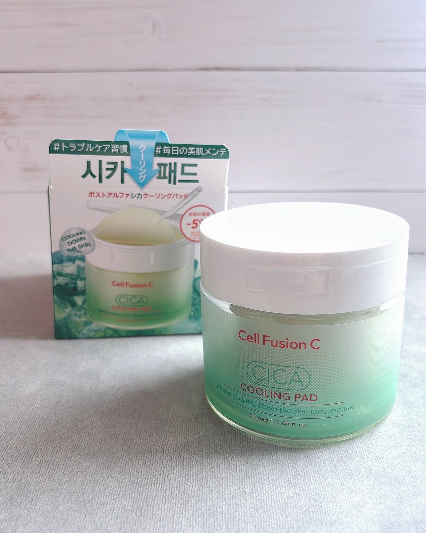 ポストアルファシカクーリングパッド/Cell Fusion C(セルフュージョンシー)/トナーパッドを使ったクチコミ(1枚目)