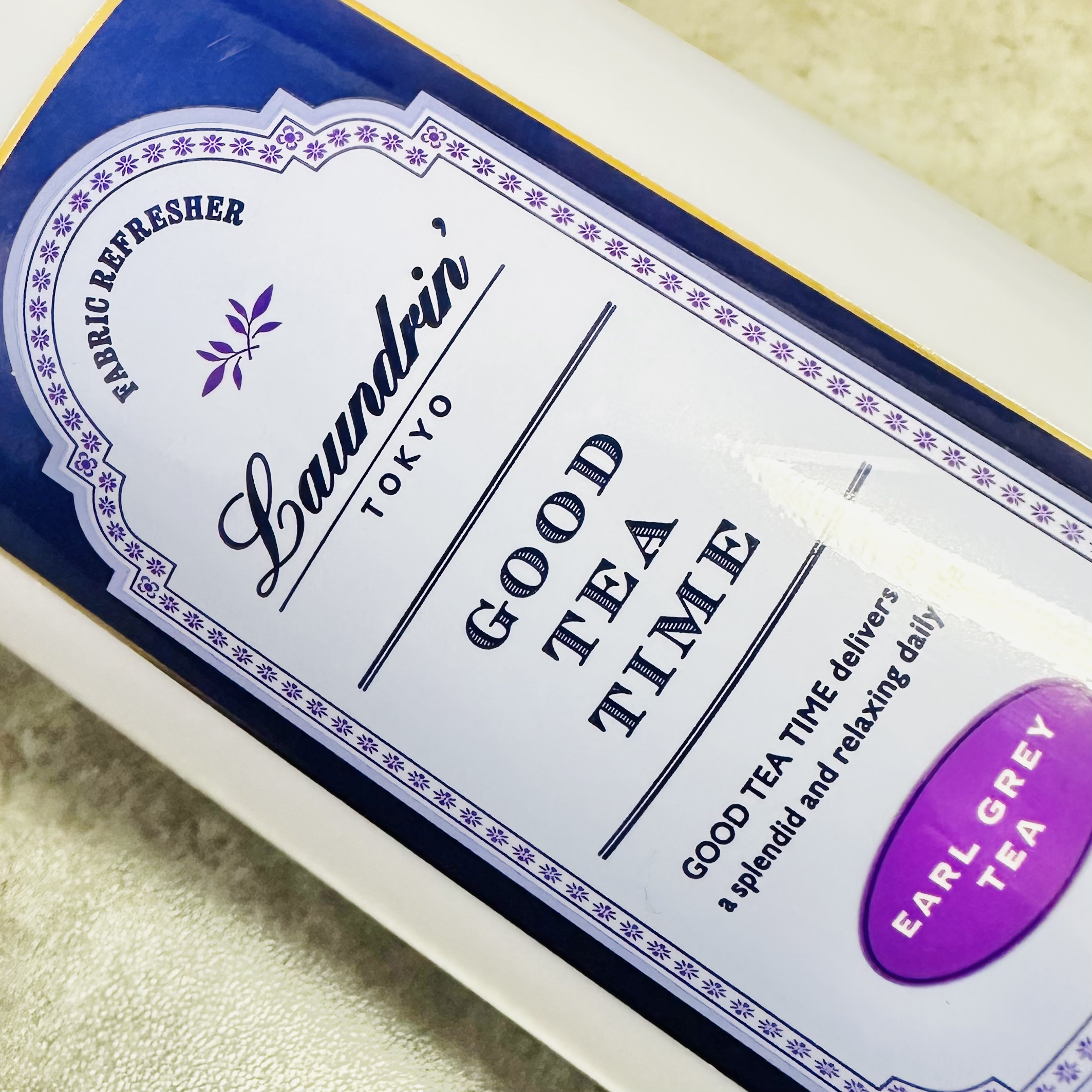 ファブリックミスト アールグレイティーの香り/ランドリン/ファブリックミストを使ったクチコミ（2枚目）