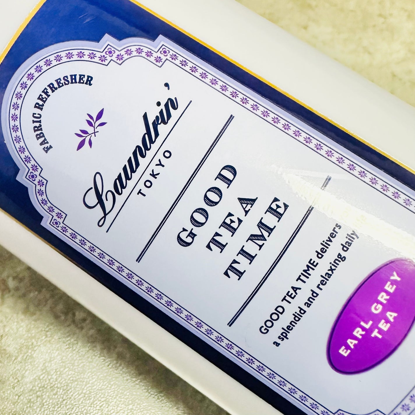 ファブリックミスト アールグレイティーの香り/ランドリン/ファブリックミストを使ったクチコミ(2枚目)