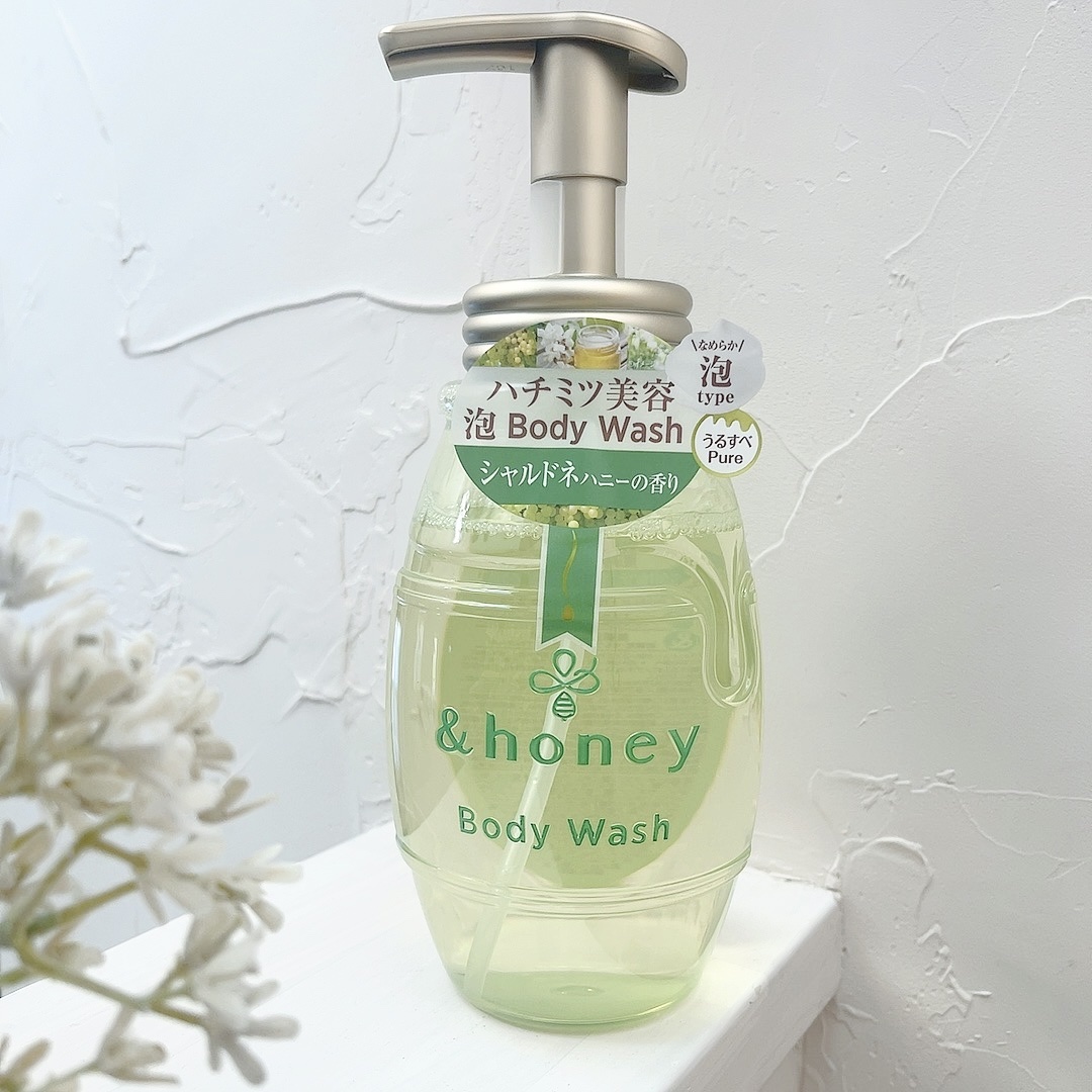 ピュアモイスト 泡ボディウォッシュ/&honey/ボディソープを使ったクチコミ（1枚目）