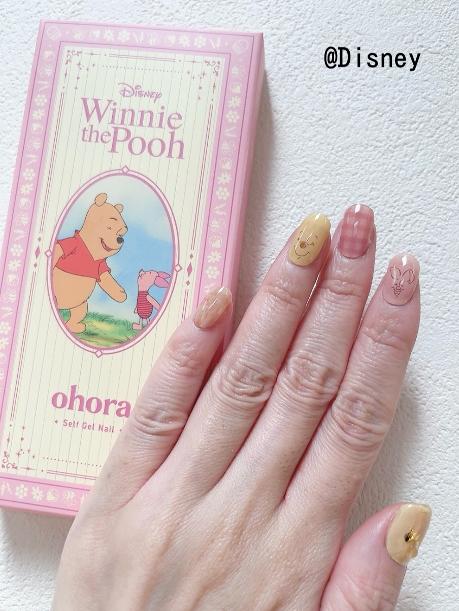 セミキュアジェルネイル（ハンド）/ohora/ネイルシールを使ったクチコミ（1枚目）