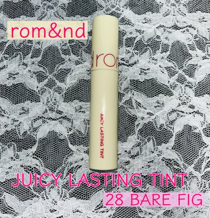 ジューシーラスティングティント/rom&nd/リップティントを使ったクチコミ(1枚目)