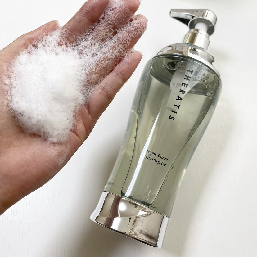 ナイトリペア シャンプー/ヘアトリートメント/THERATIS/シャンプー・コンディショナーを使ったクチコミ（3枚目）
