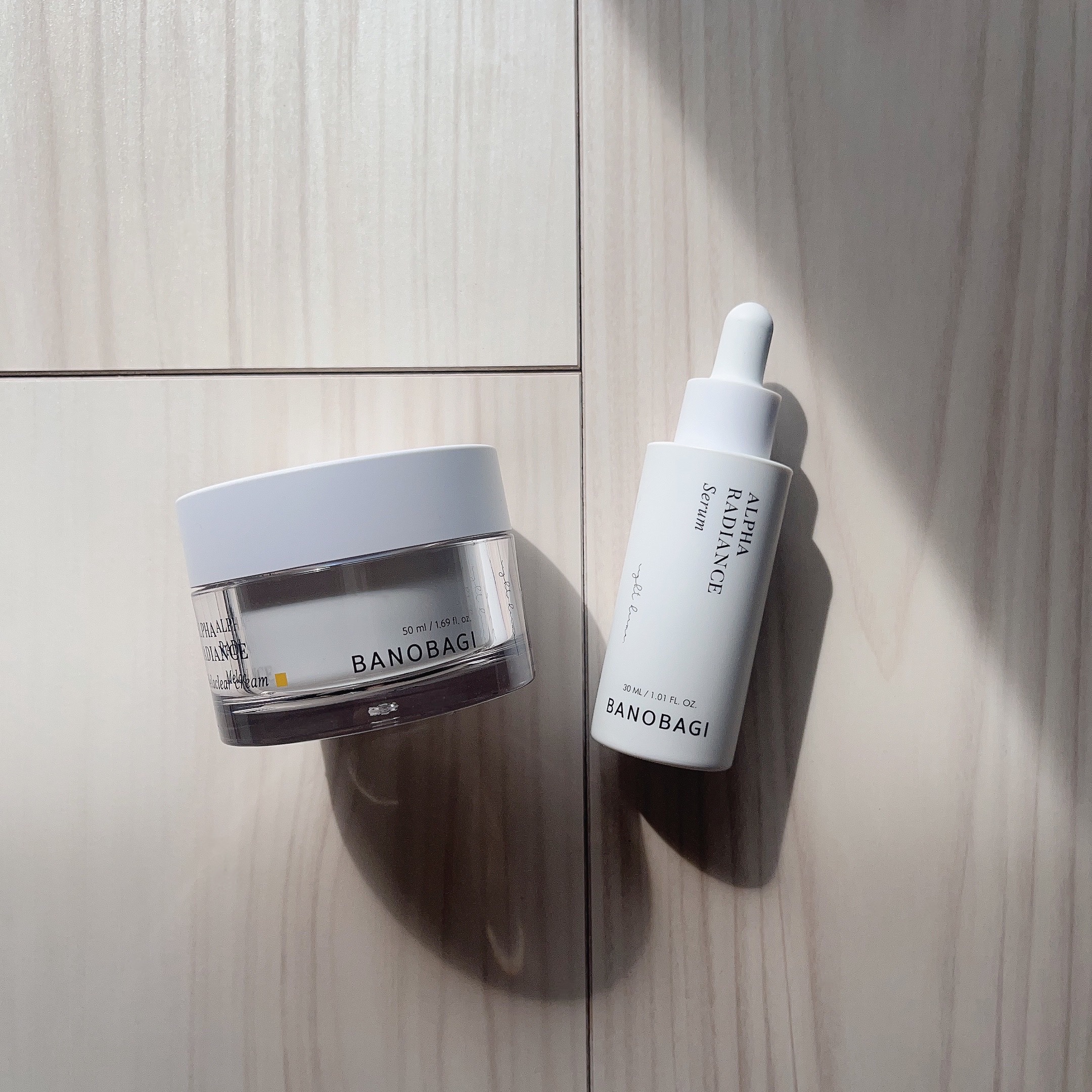 アルファラディアンスメラクリア クリーム/BANOBAGI/フェイスクリームを使ったクチコミ（1枚目）