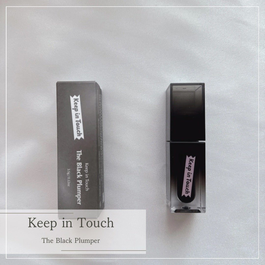 The Black Lip Plumper Tint/Keep in Touch/リップグロスを使ったクチコミ(1枚目)