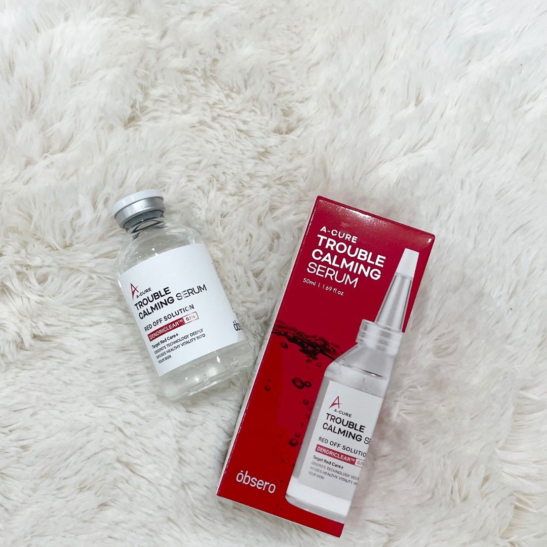エーキュアトラブルカーミングセラム/obsero/美容液を使ったクチコミ(1枚目)