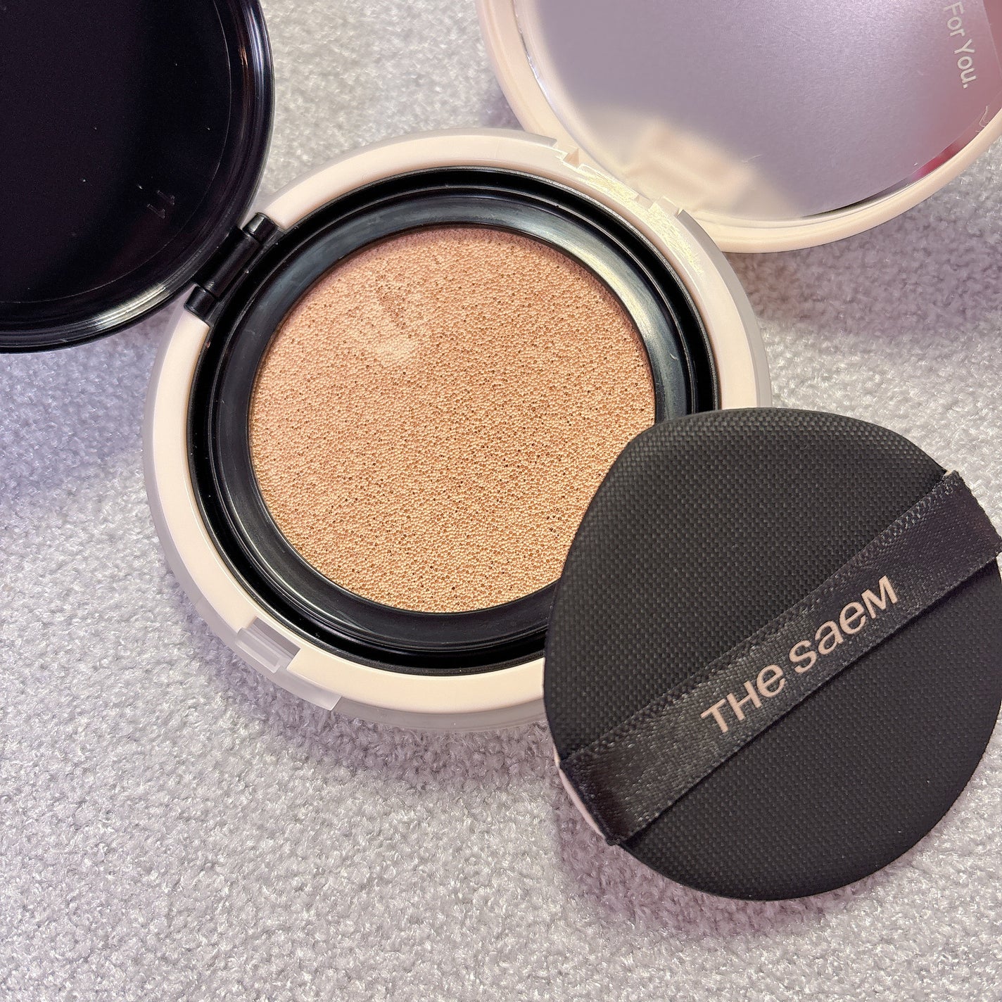 カバーパーフェクションコンシーラークッション/the SAEM/リキッドコンシーラーを使ったクチコミ(2枚目)