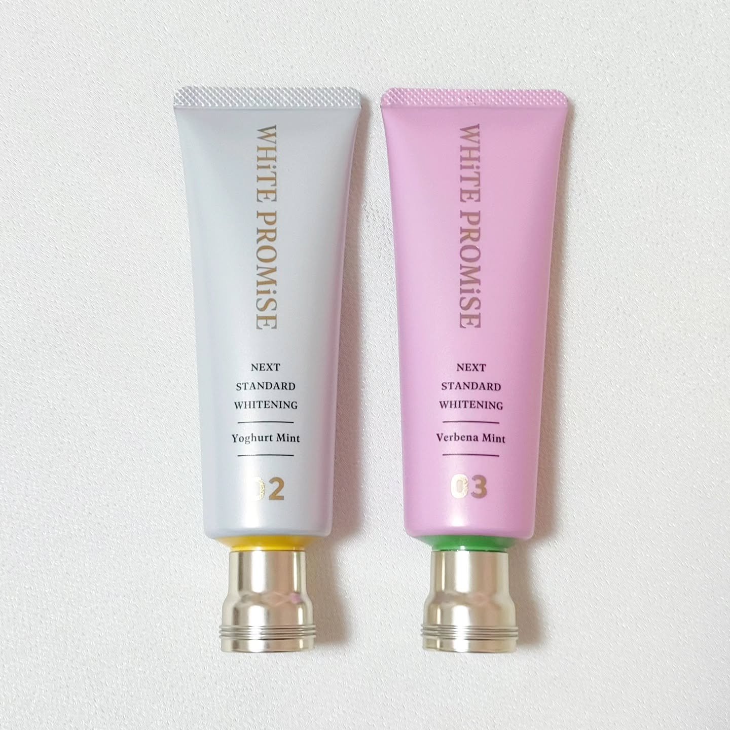 ホワイトプロミス  美白*＋むし歯予防*/WHiTE PROMiSE/歯磨き粉を使ったクチコミ（1枚目）