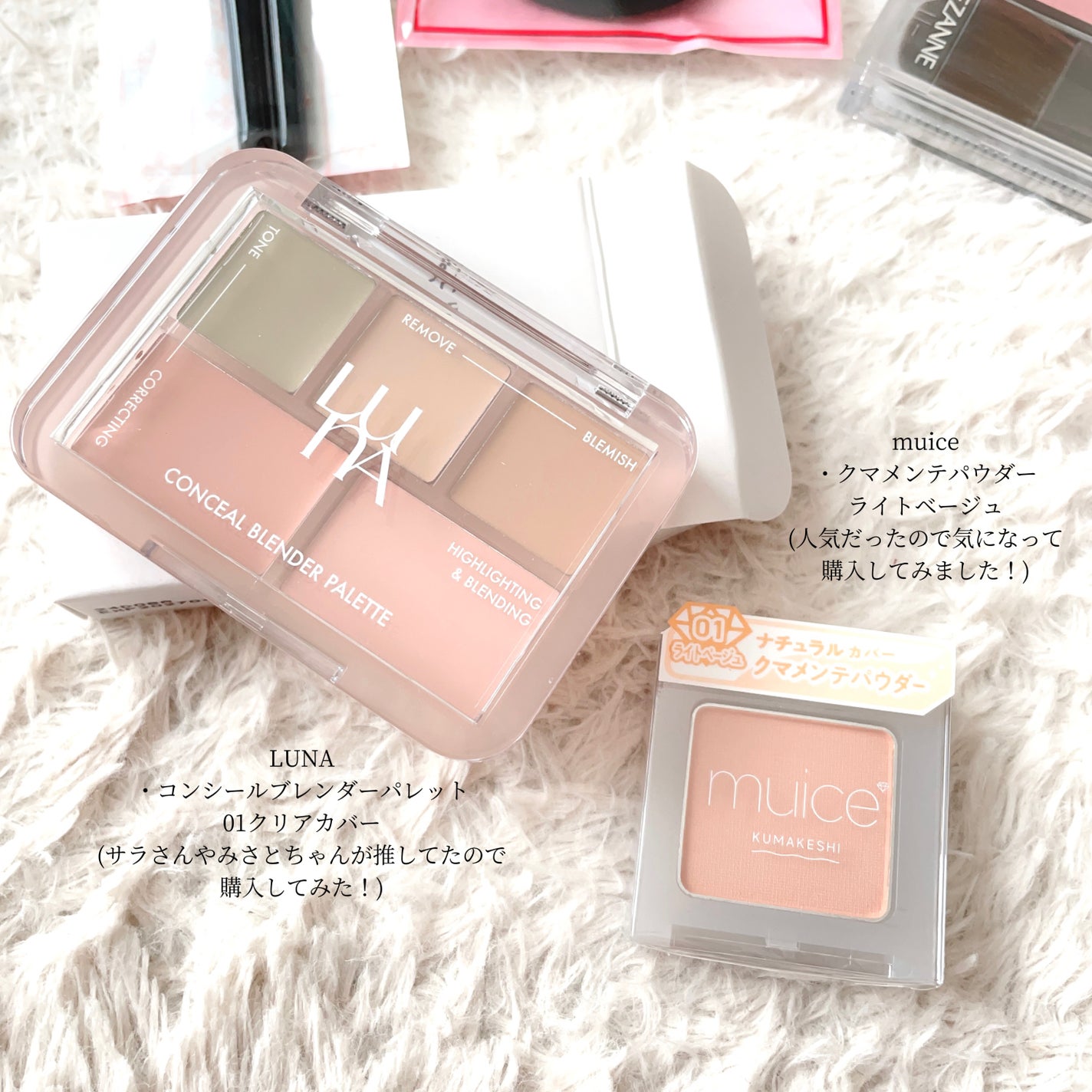 チークブラッシュ/CEZANNE/パウダーチークを使ったクチコミ(4枚目)