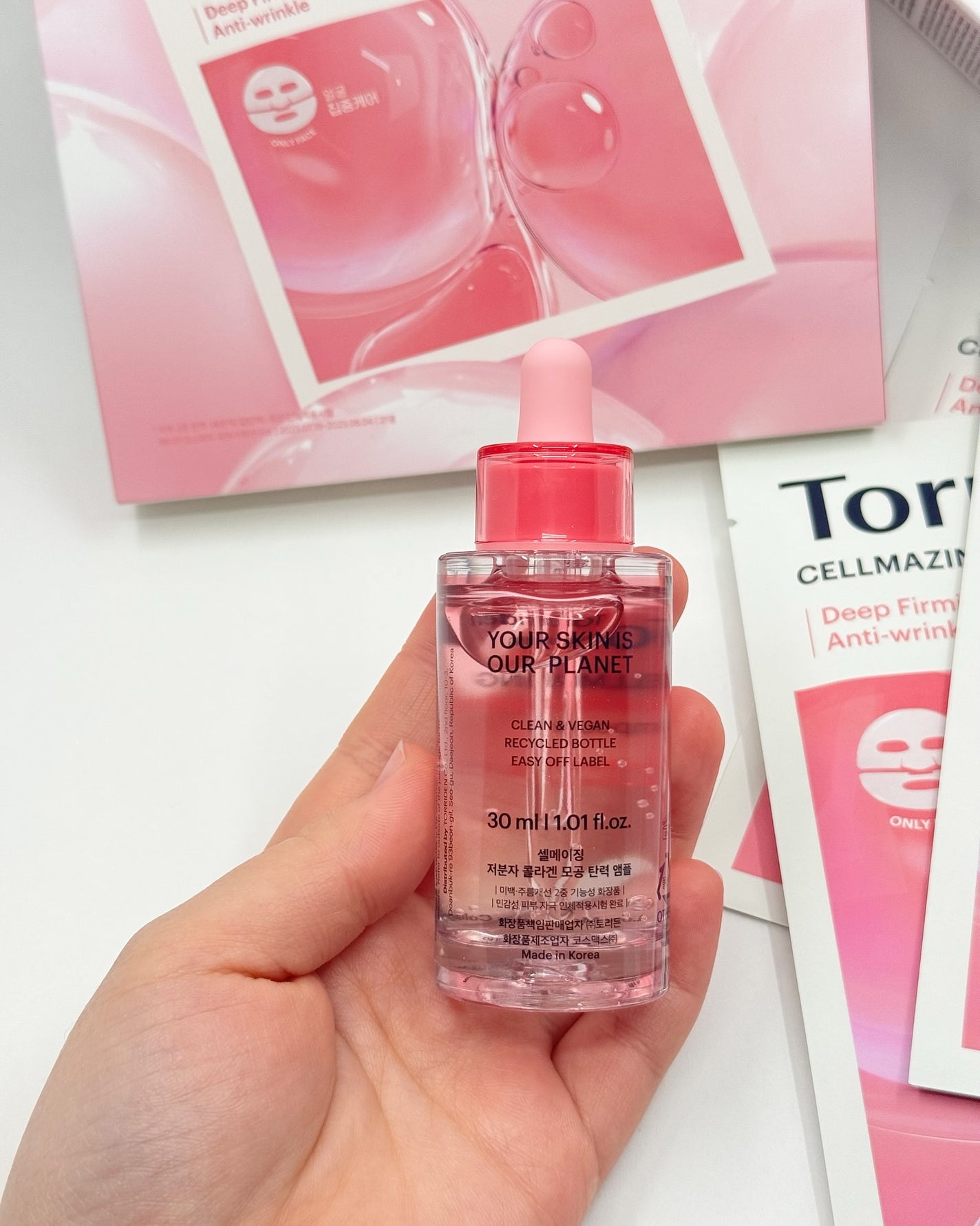 セルメイジング コラーゲン ポア パーフェクティング アンプル/Torriden/美容液を使ったクチコミ(2枚目)