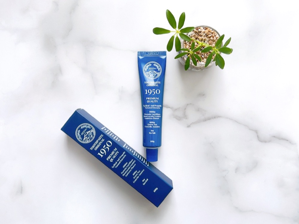 チェジュミネラルソルトブルーオーガニック歯磨き粉/1950/歯磨き粉を使ったクチコミ（1枚目）