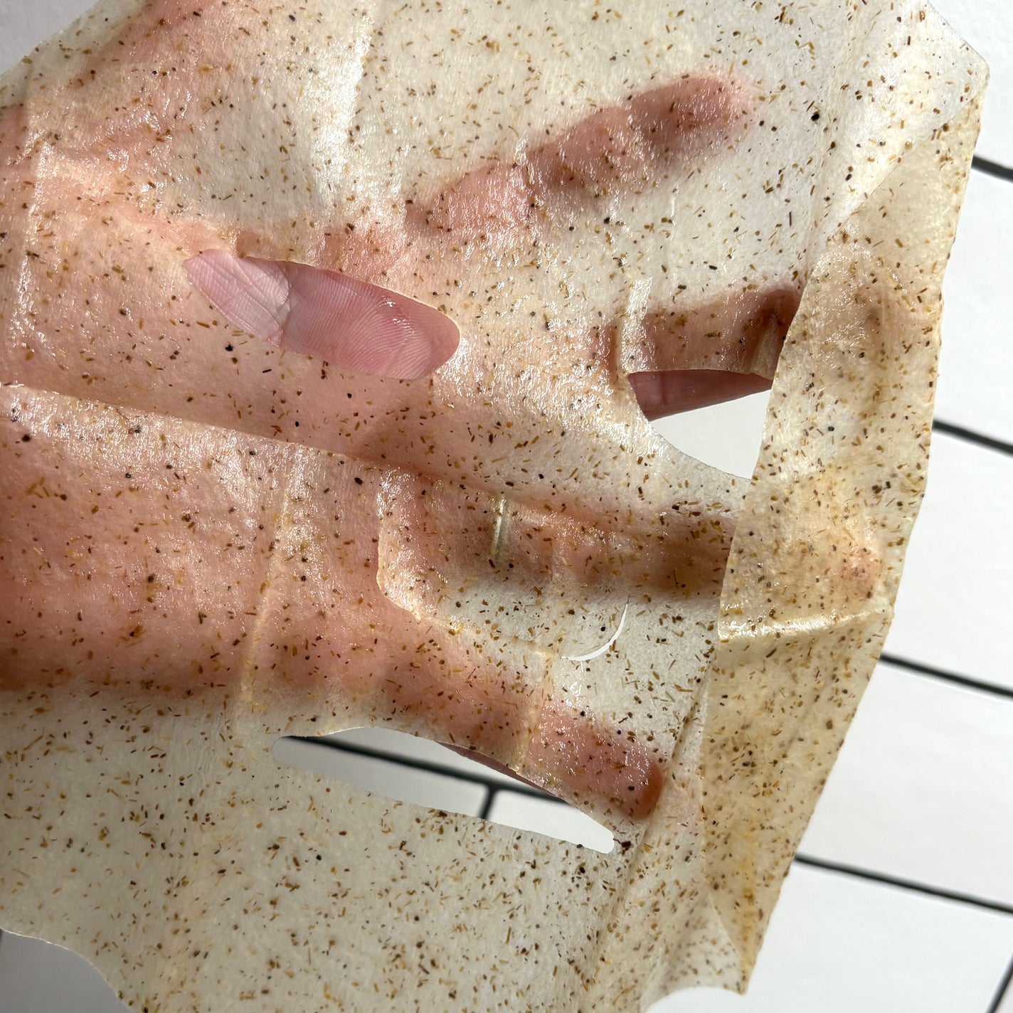 ツボクサスージングハイドロヨモギマスク/LIALUSTER/シートマスク・パックを使ったクチコミ(2枚目)