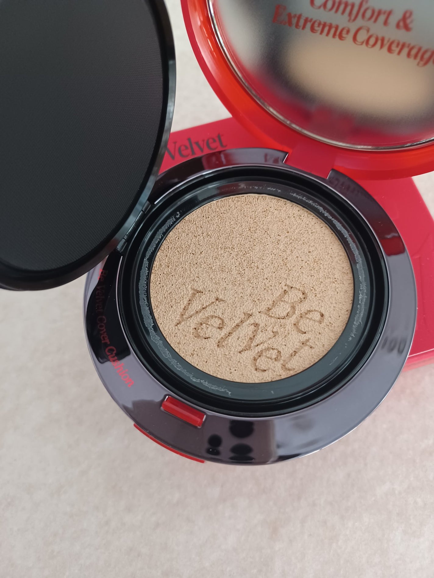 ビーベルベット カバークッション/espoir/クッションファンデーションを使ったクチコミ(4枚目)