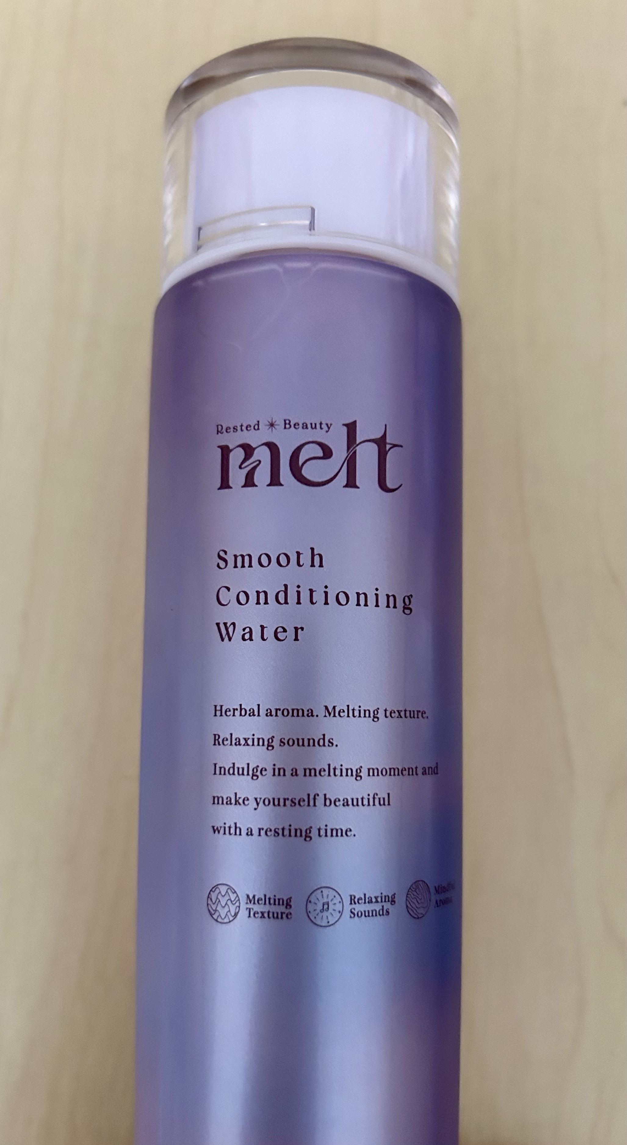 スムース コンディショニング ウォーター/melt/アウトバストリートメントを使ったクチコミ（1枚目）