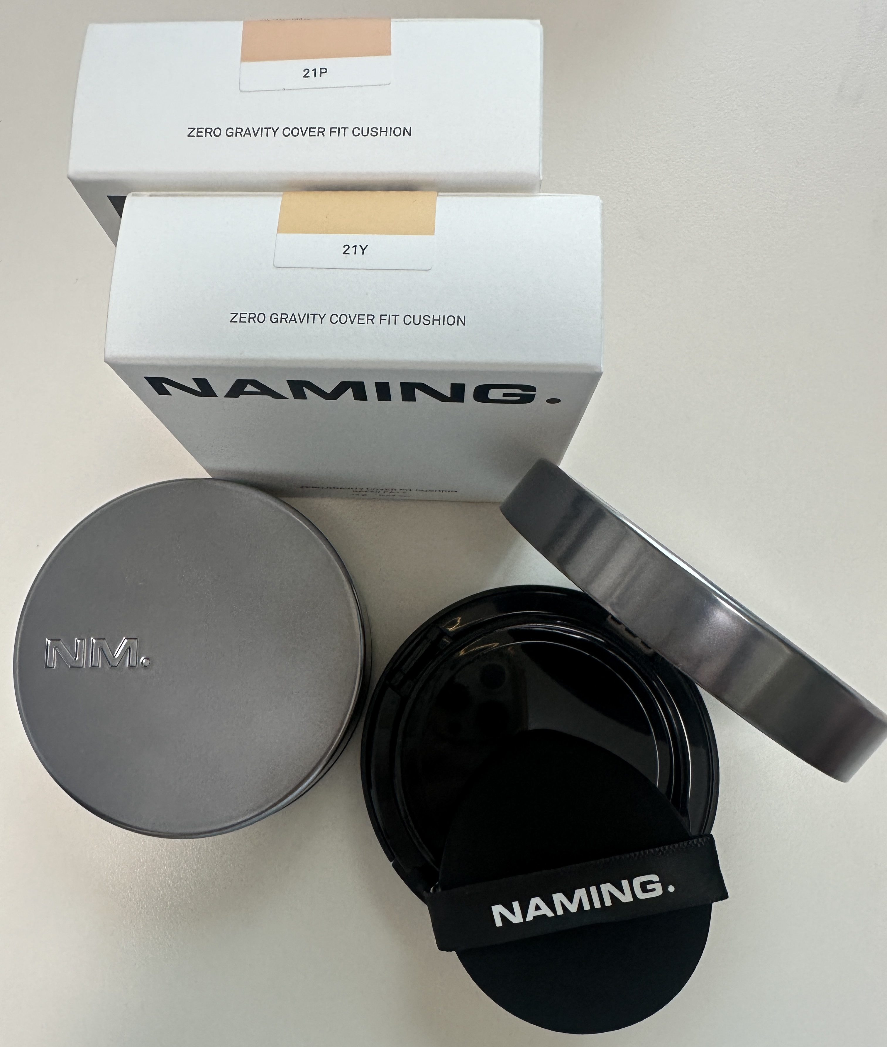 ネーミング ゼログラビティ カバーフィットクッション/NAMING./クッションファンデーションを使ったクチコミ（2枚目）
