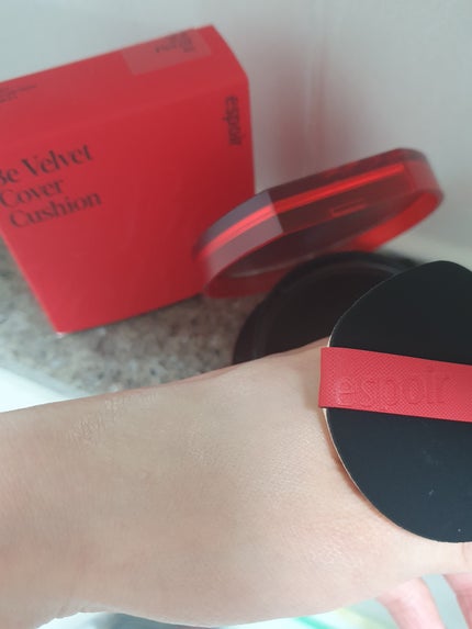 ビーベルベットカバークッション/espoir/クッションファンデーションを使ったクチコミ(2枚目)