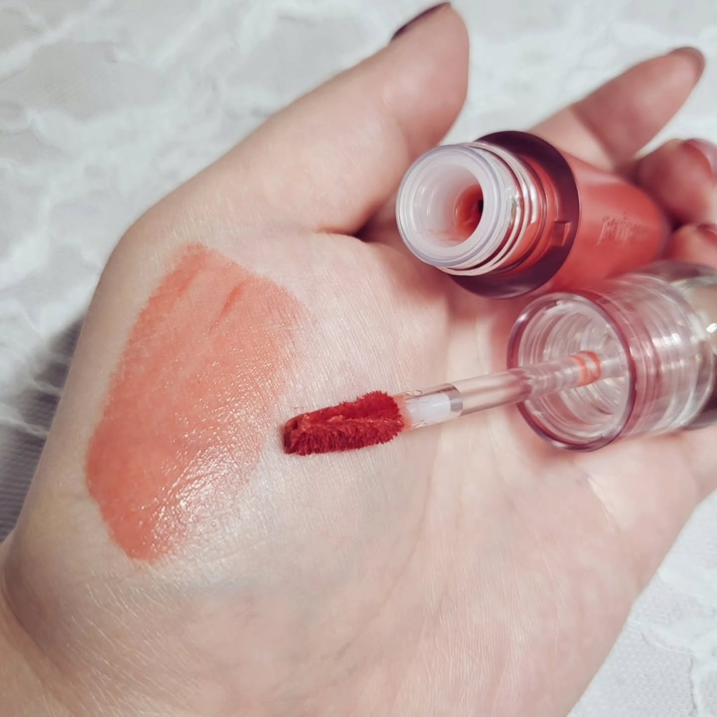 ペリペラ インク ジェラブル ティント/PERIPERA/リップティントを使ったクチコミ（3枚目）