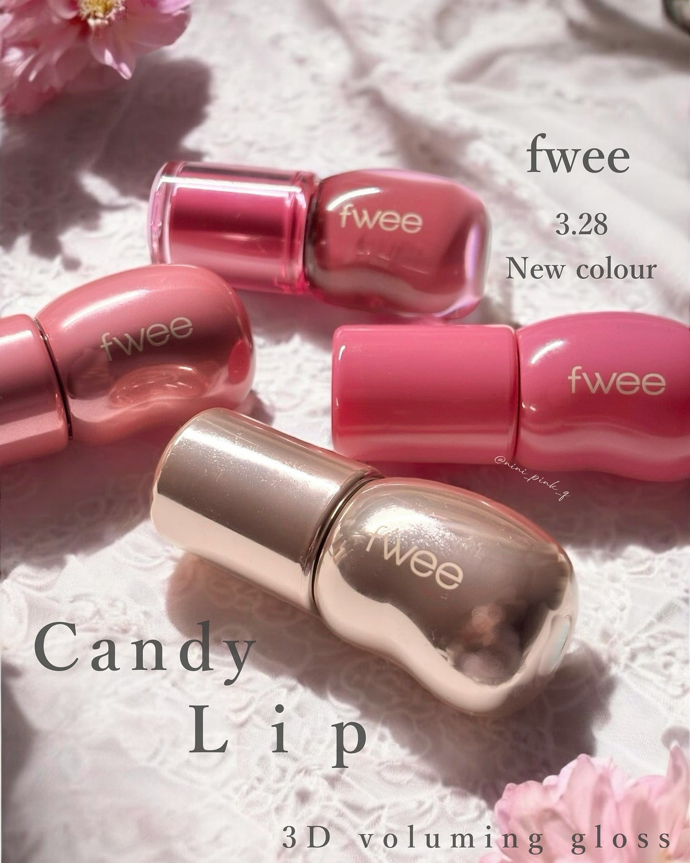 フィー 3Dボリューミンググロス/fwee/リップグロスを使ったクチコミ(1枚目)