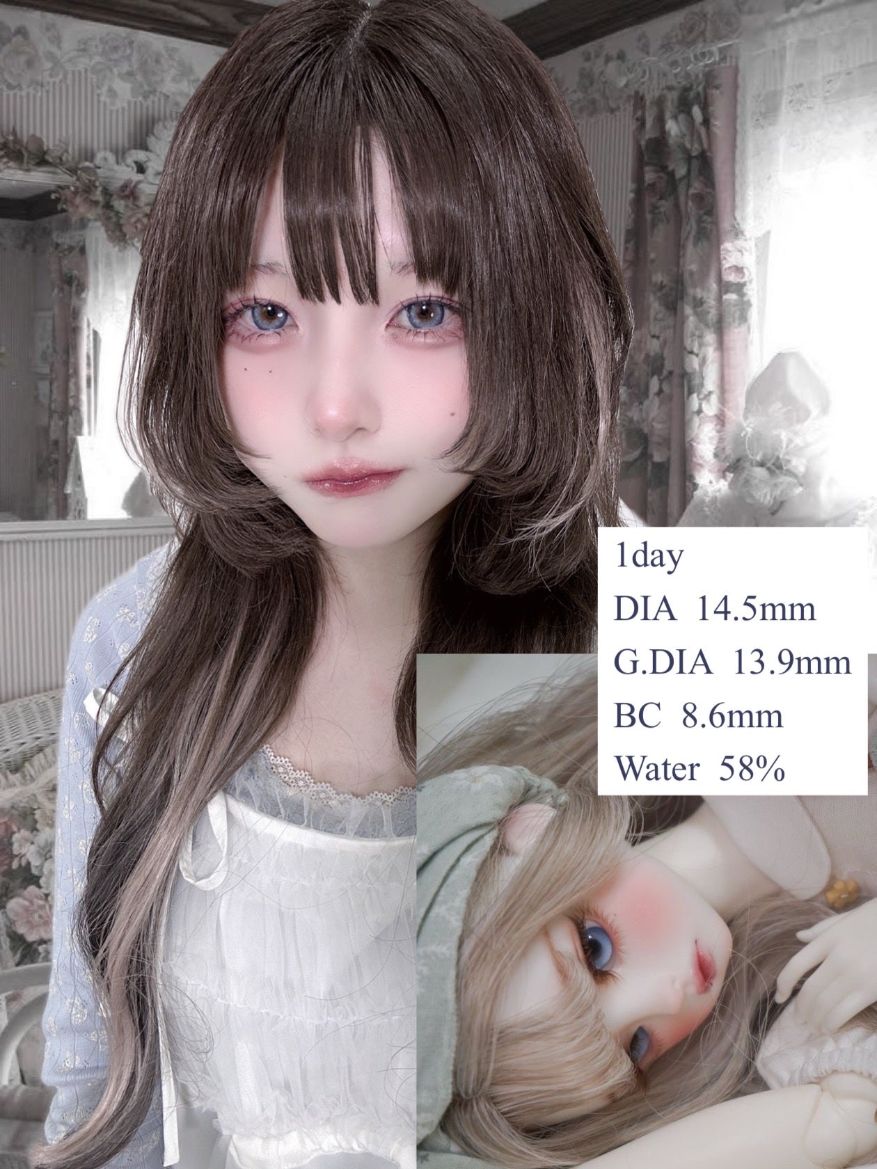 CRUUM 1day/CRUUM/ワンデー(1DAY)カラコンを使ったクチコミ(3枚目)